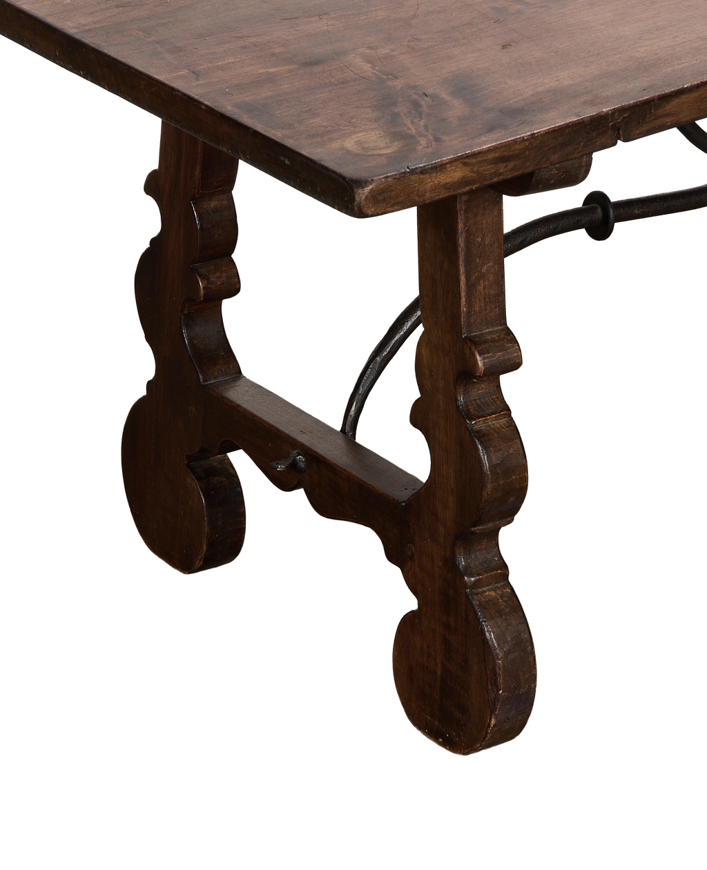 Olive Ateliers - Refectory Iron - Tied Coffee Table