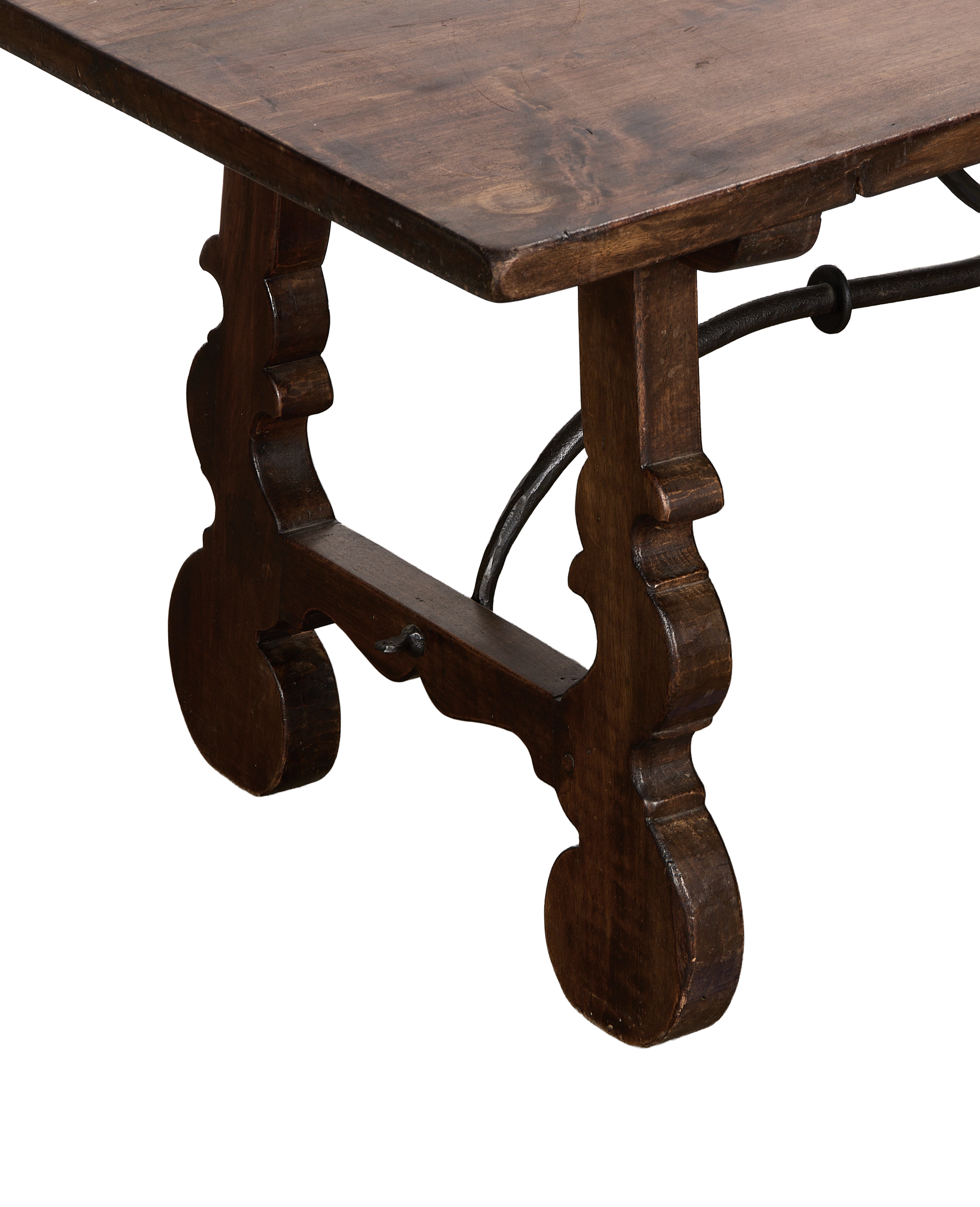 Olive Ateliers - Refectory Iron - Tied Coffee Table