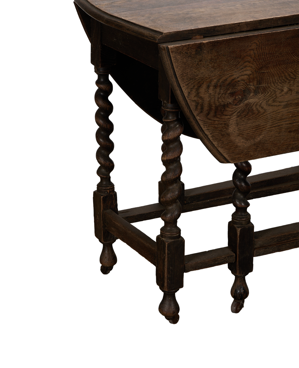 Olive Ateliers - Barley Twist Gate Leg Table