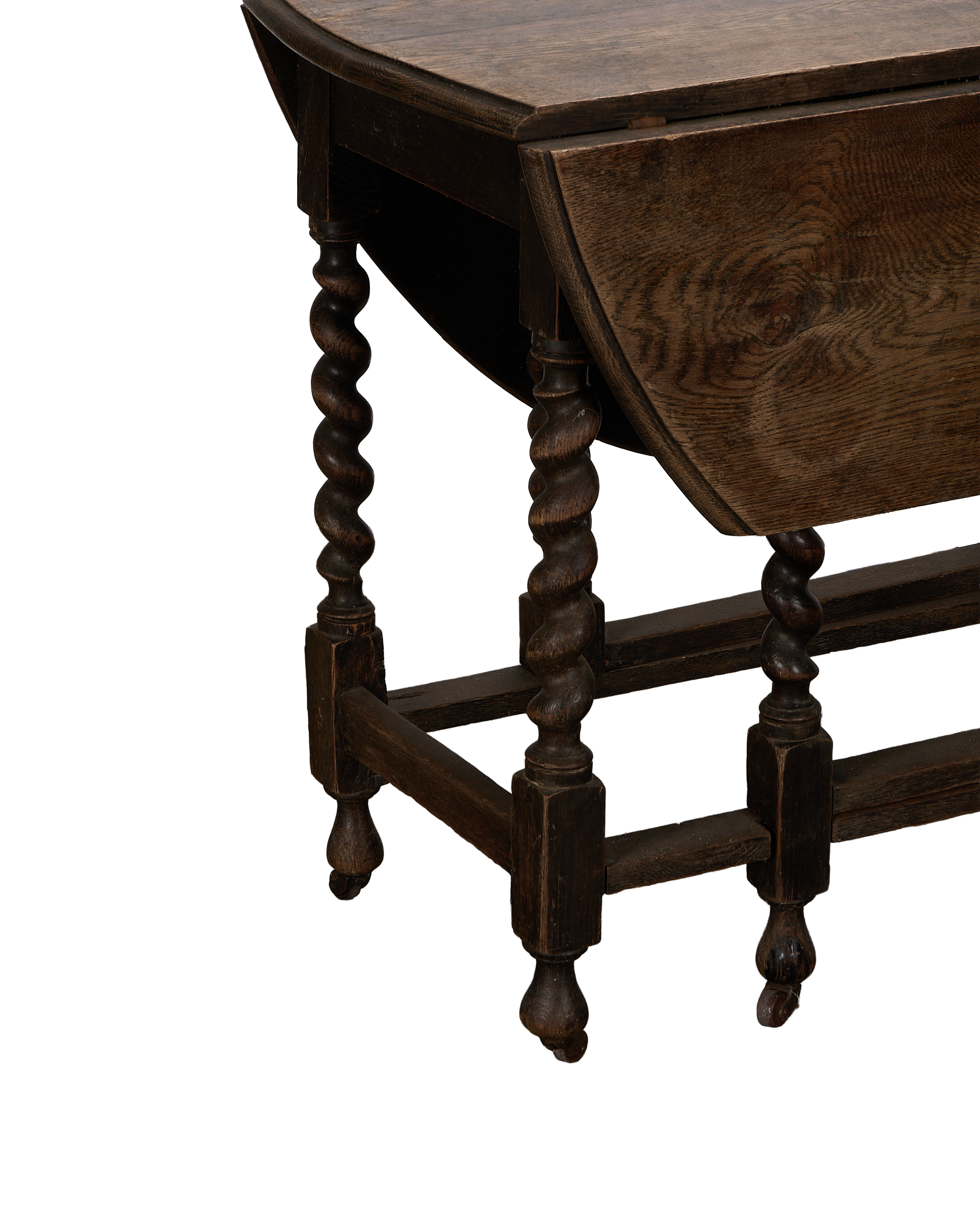 Olive Ateliers - Barley Twist Gate Leg Table