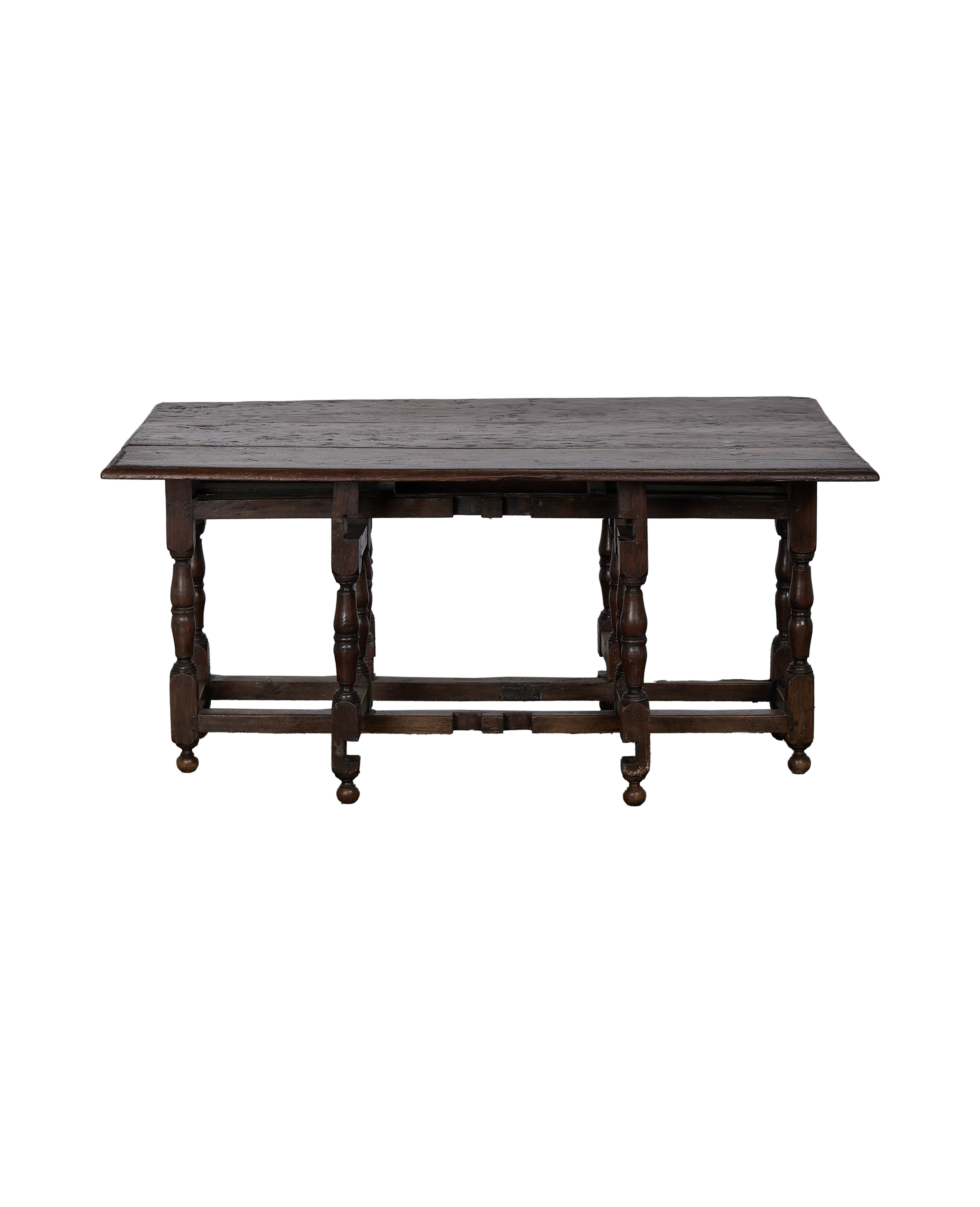 Olive Ateliers - Spanish Folding Table - Brass Diamonds