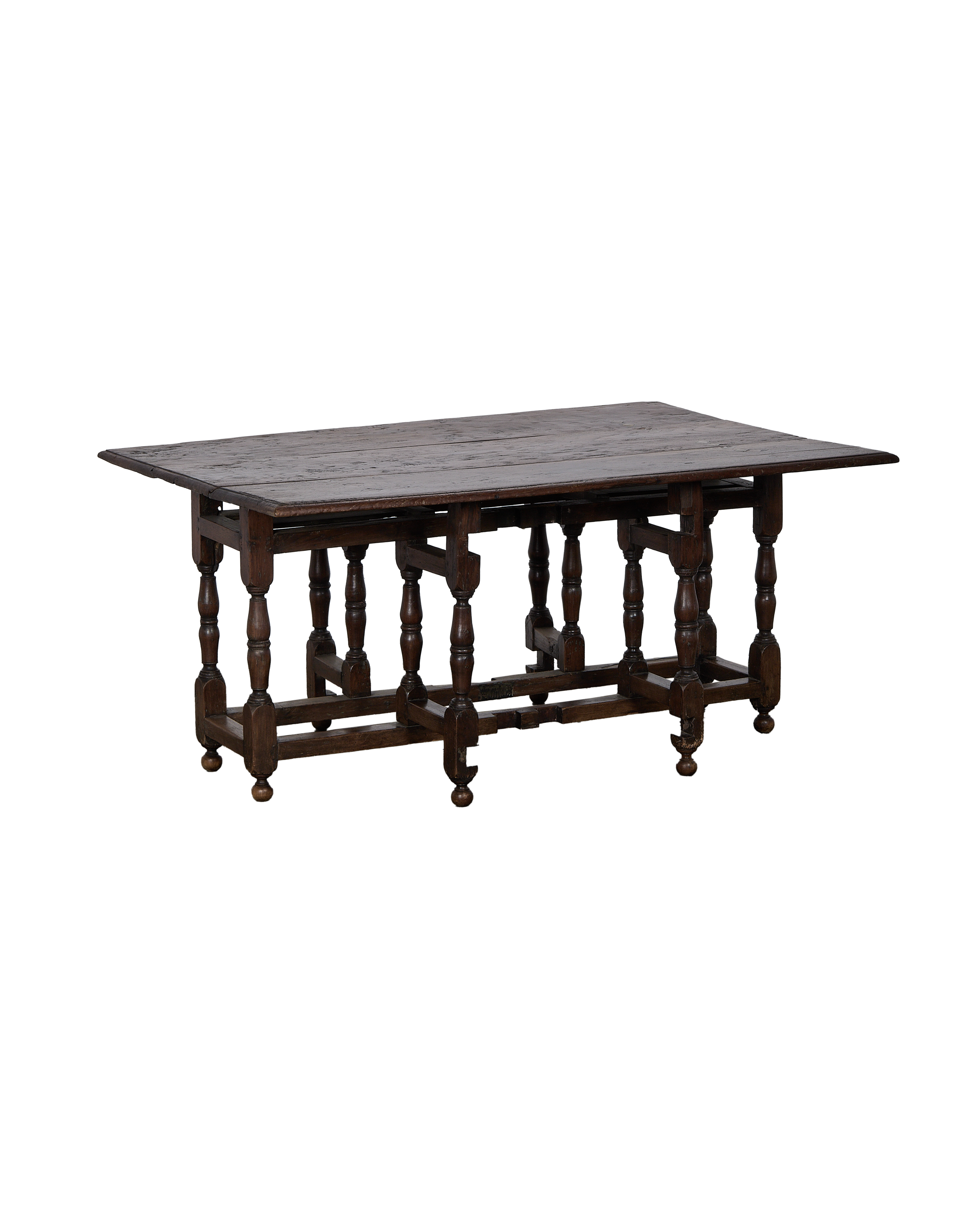 Olive Ateliers - Spanish Folding Table - Brass Diamonds