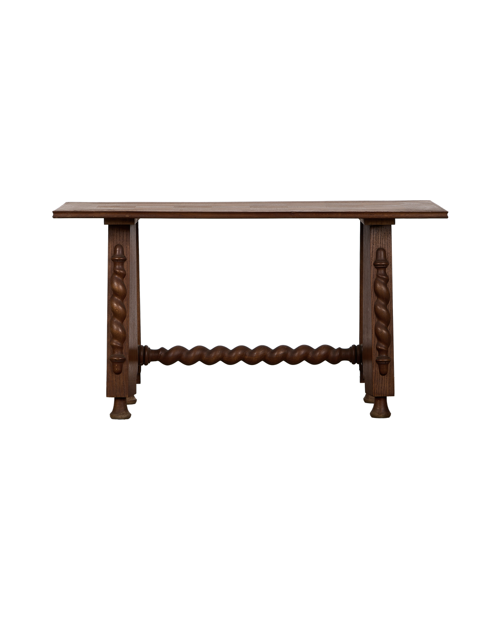 Olive Ateliers - Checkered Barley Twist Coffee Table