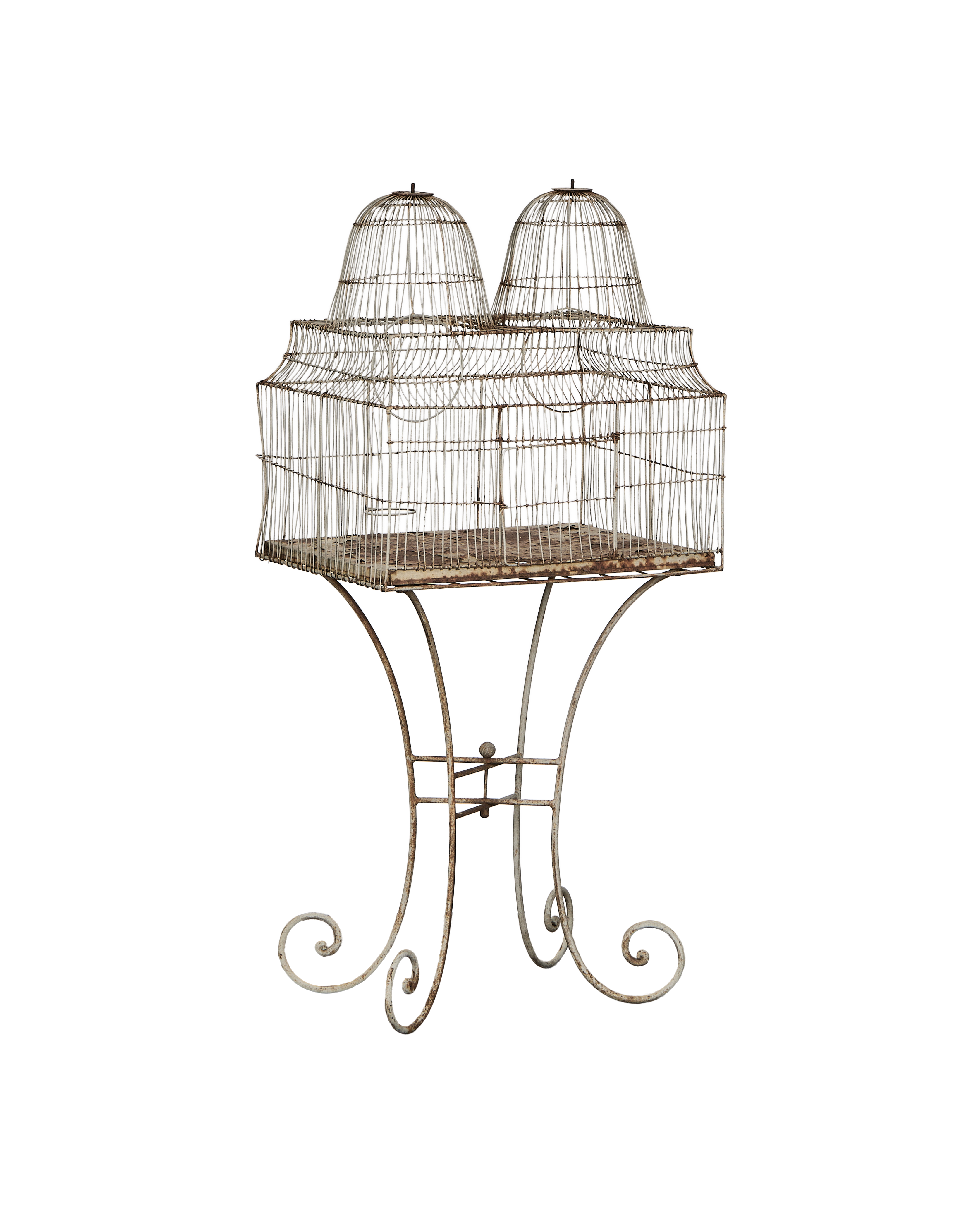 Olive Ateliers - Twin Dome Bird Cage