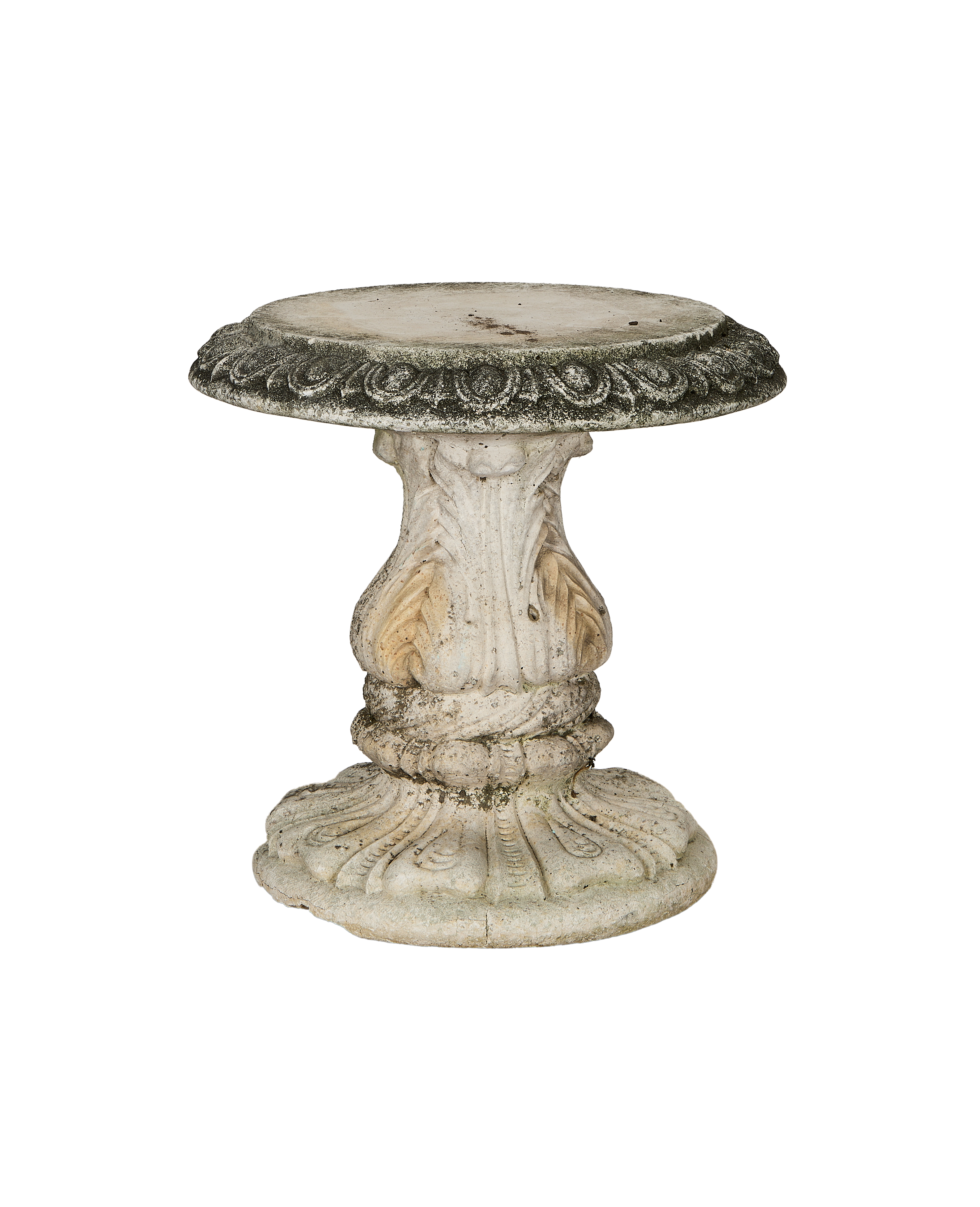 Olive Ateliers - Corinthian Stone Pedestal