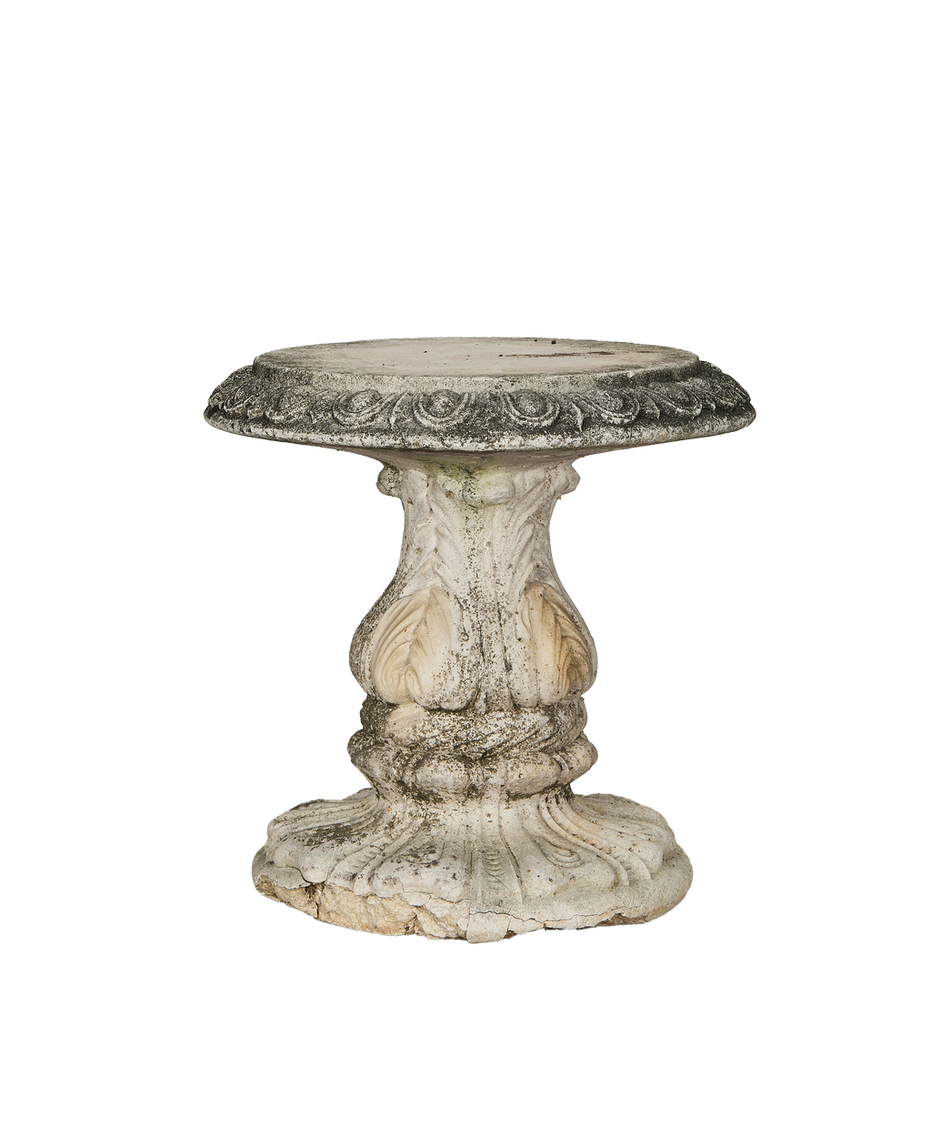 Olive Ateliers - Corinthian Stone Pedestal