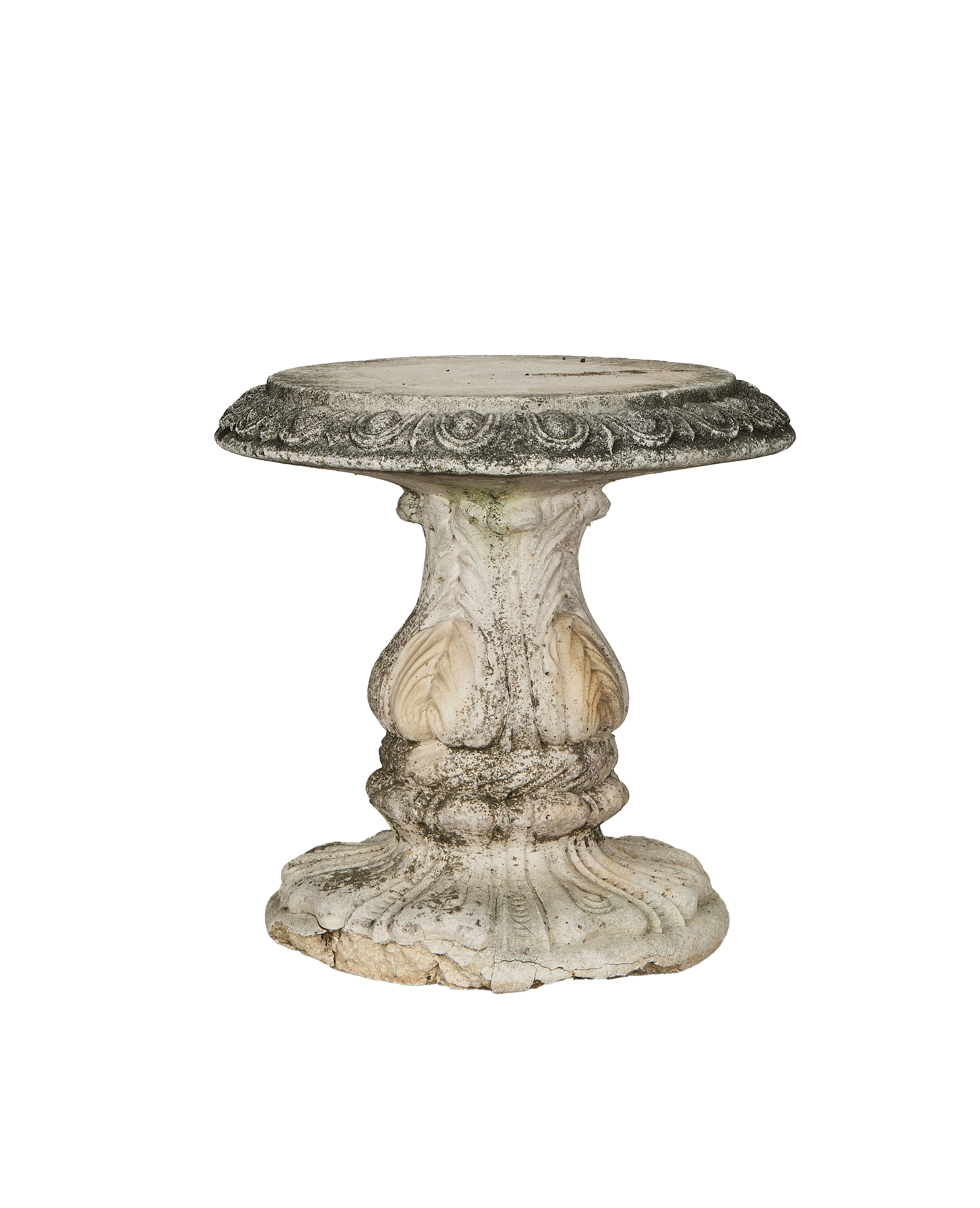 Olive Ateliers - Corinthian Stone Pedestal