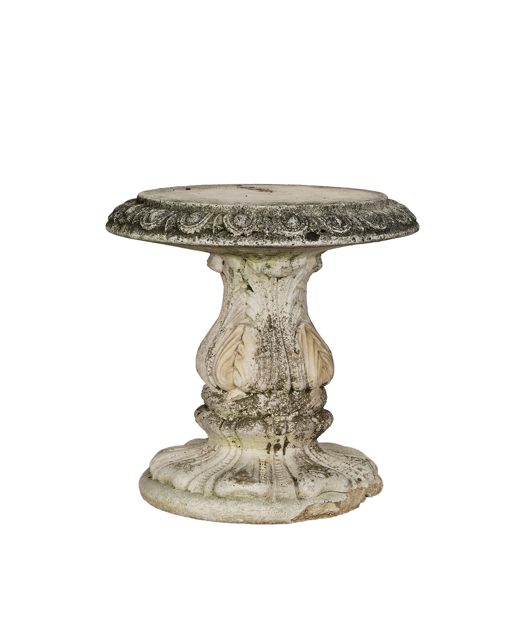 Olive Ateliers - Corinthian Stone Pedestal