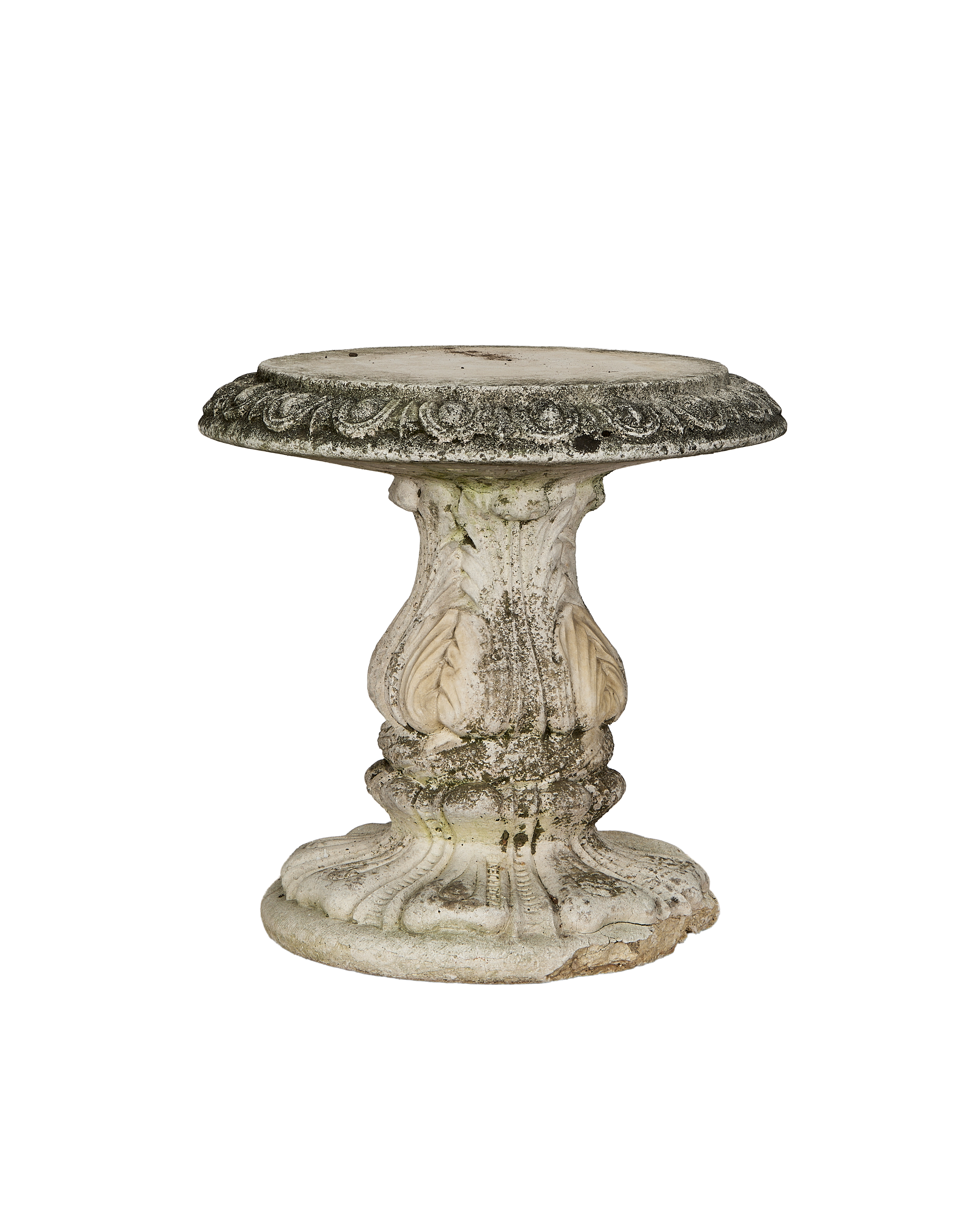 Olive Ateliers - Corinthian Stone Pedestal