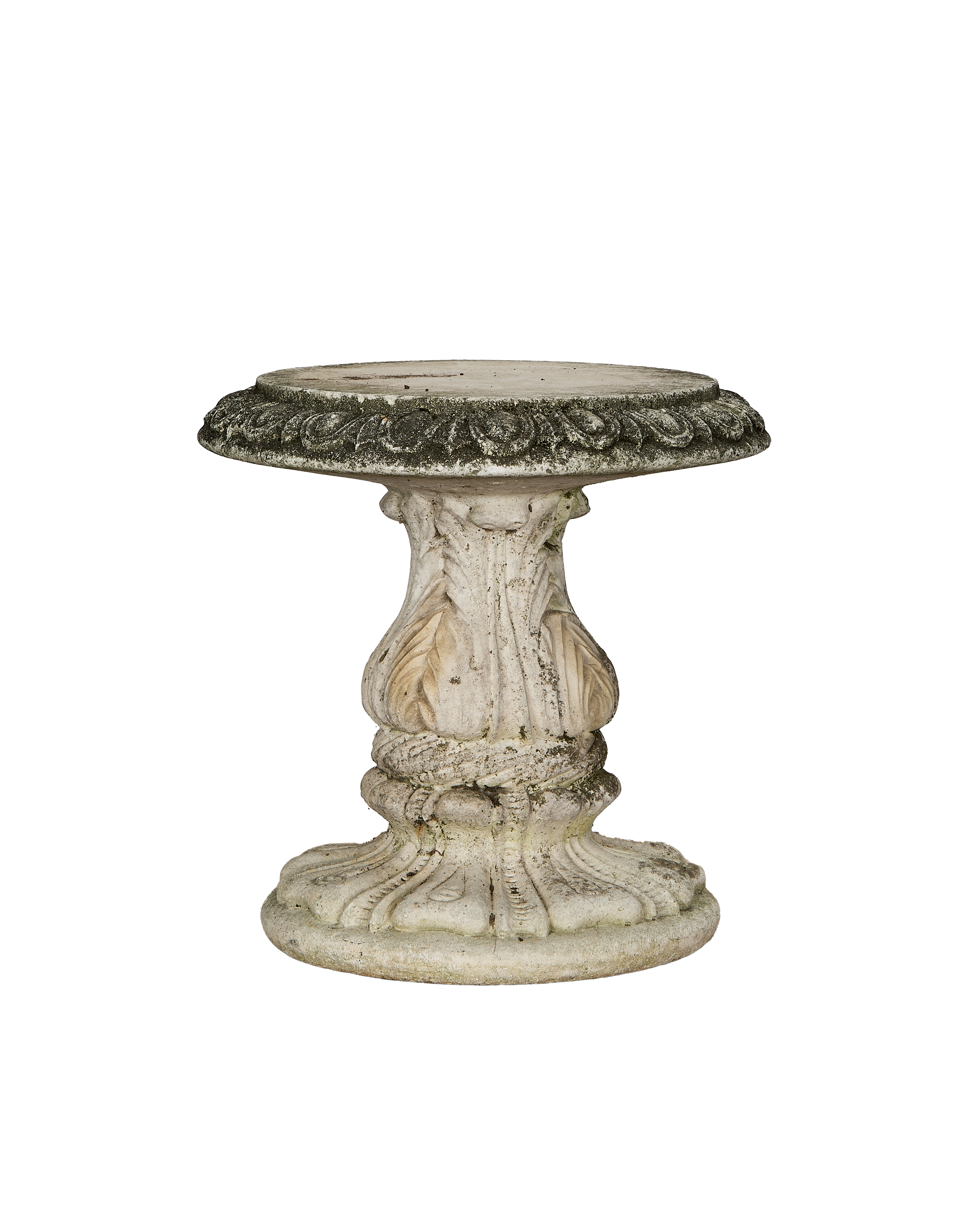 Olive Ateliers - Corinthian Stone Pedestal