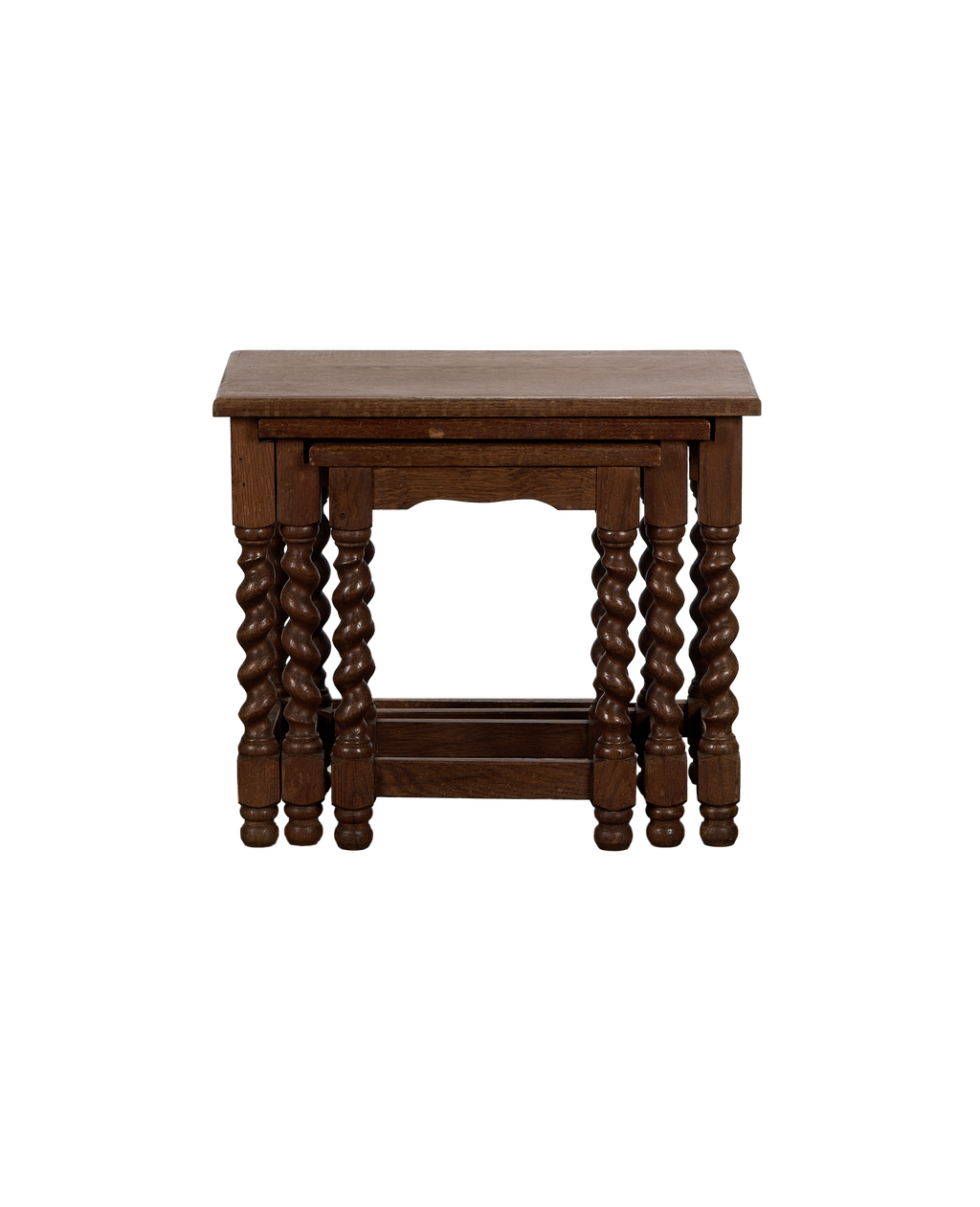 Olive Ateliers - Barley Twist Nesting Tables - Set of 3