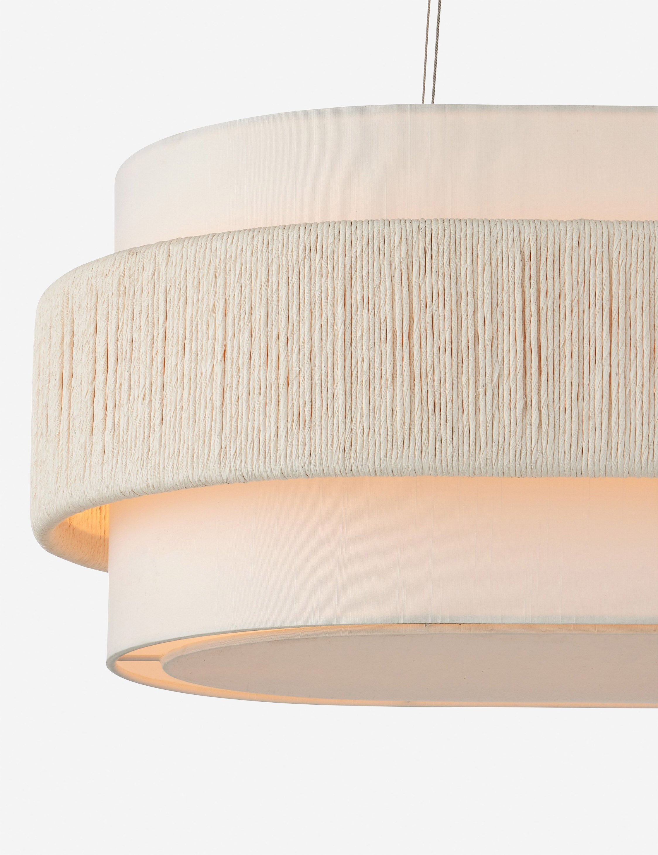 Lulu and Georgia - Kiri Oval Chandelier