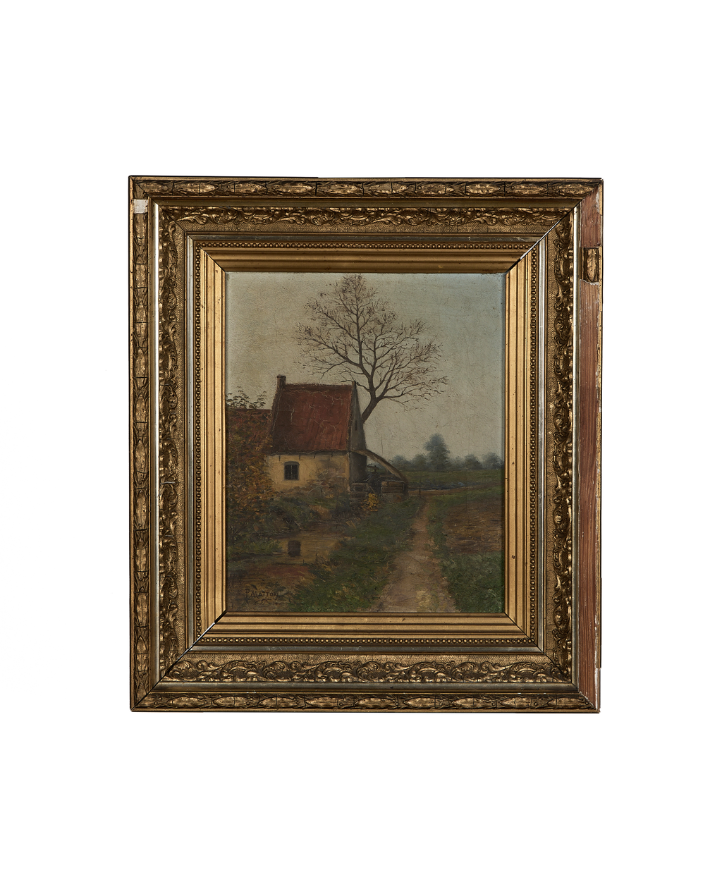 Olive Ateliers - Framed Landscape Painting