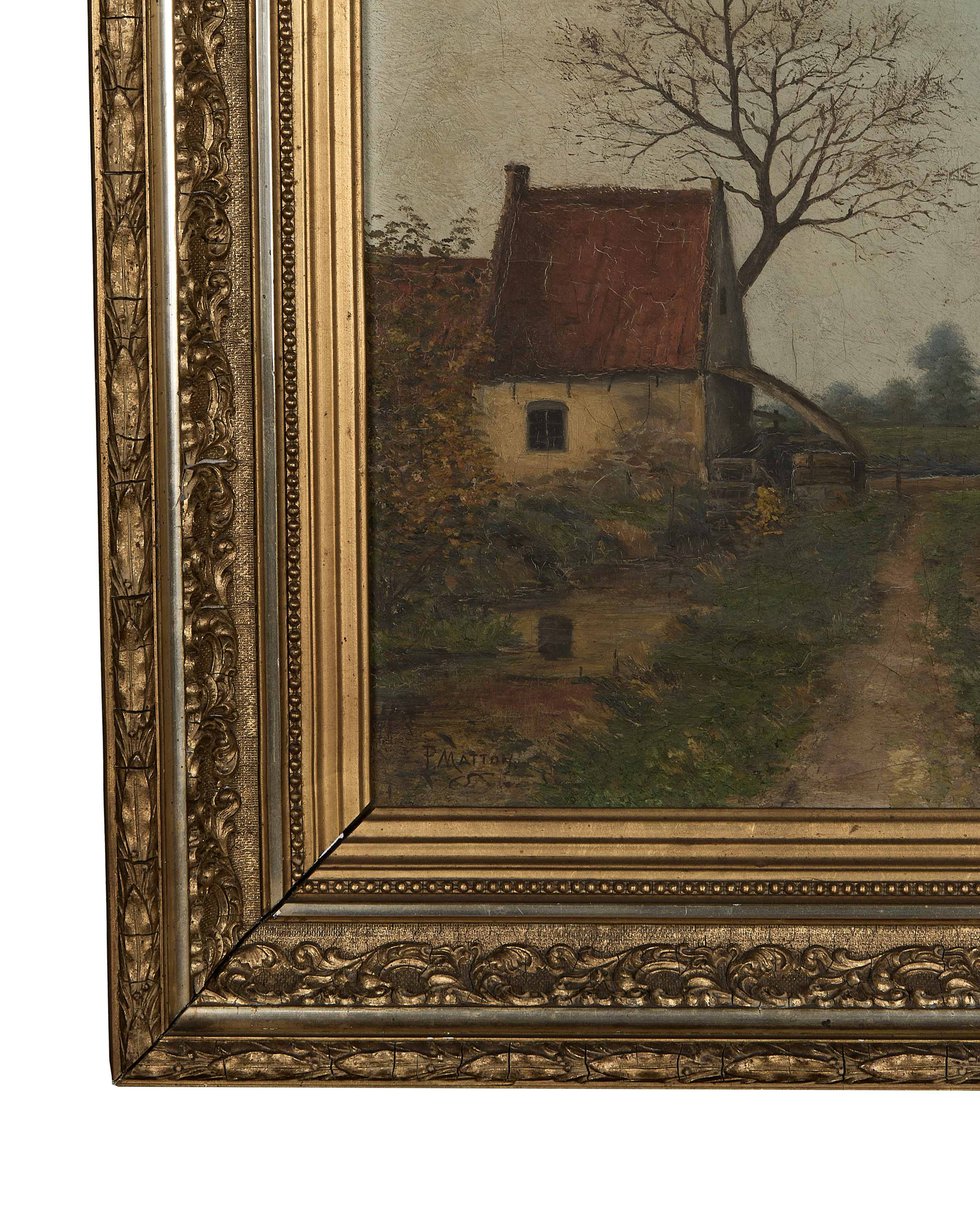 Olive Ateliers - Framed Landscape Painting