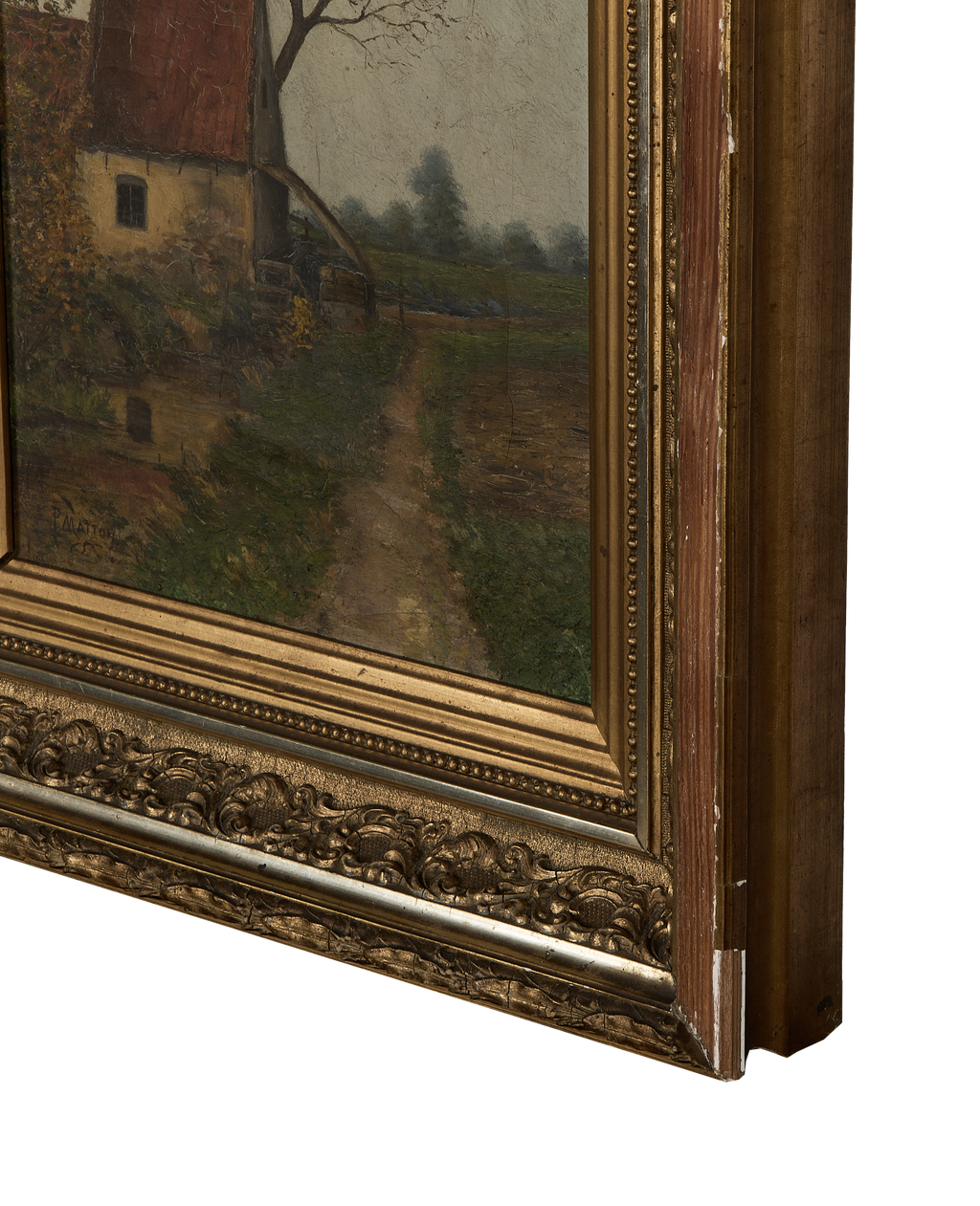 Olive Ateliers - Framed Landscape Painting