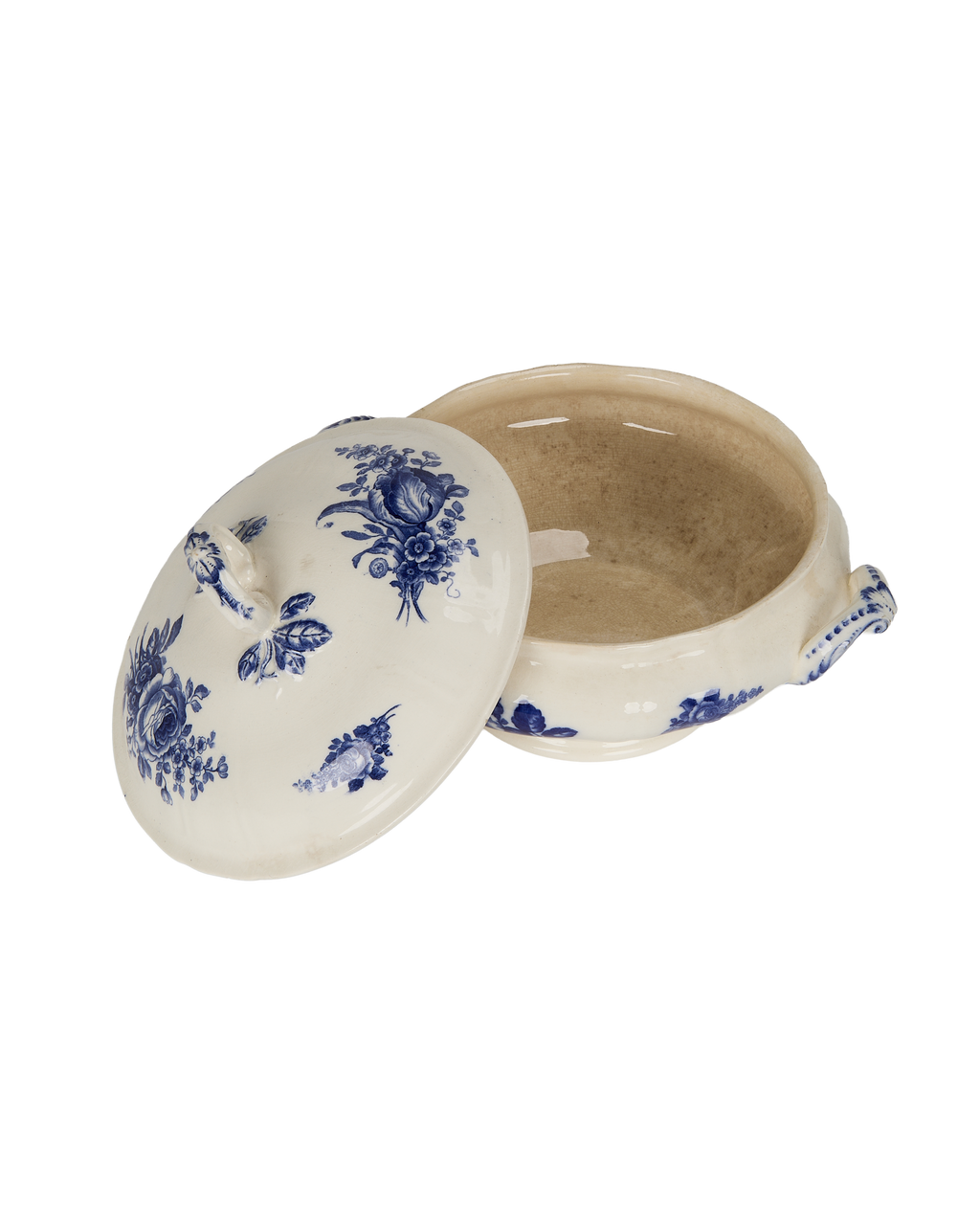 Olive Ateliers - Blue Rose Soup Tureen