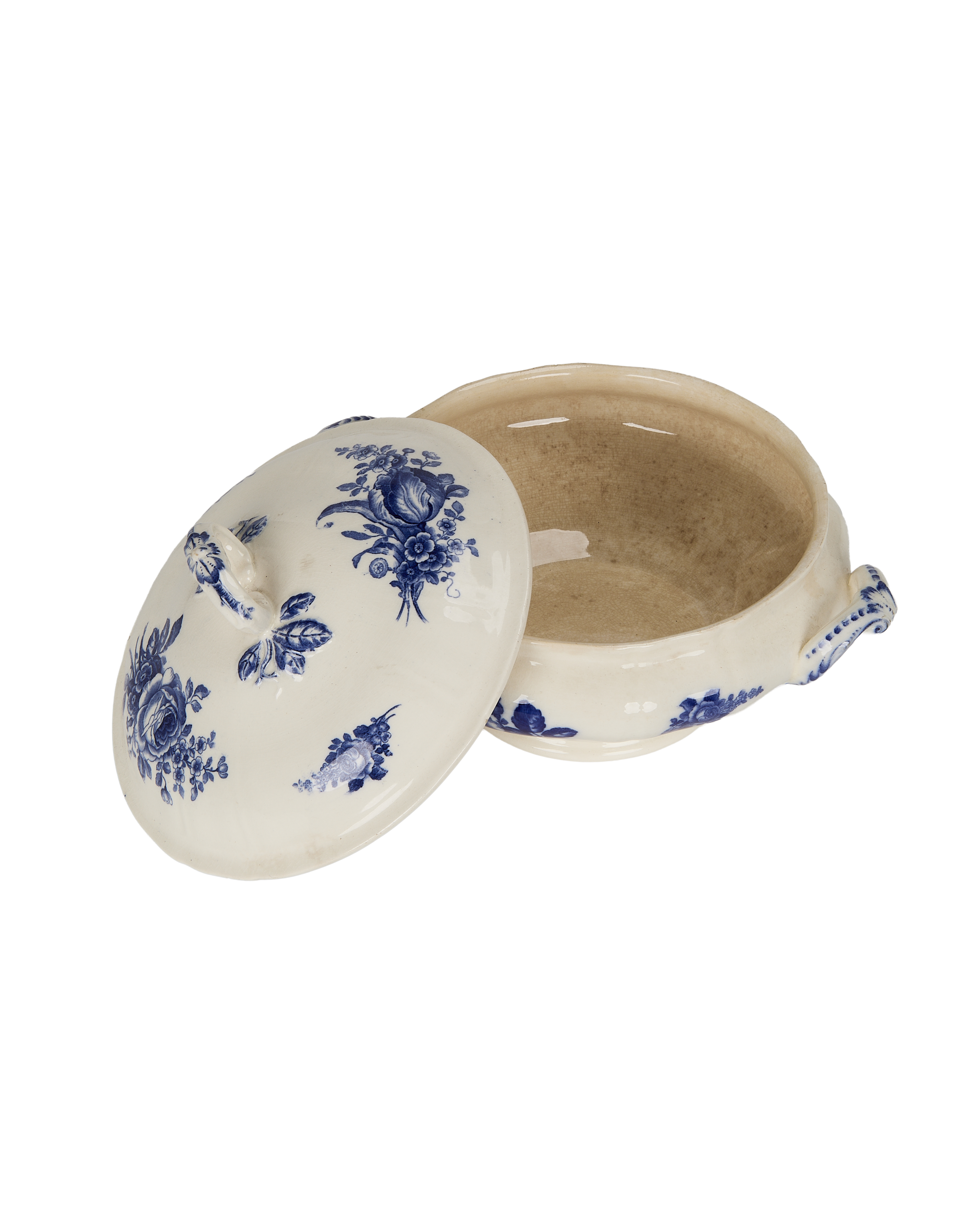 Olive Ateliers - Blue Rose Soup Tureen