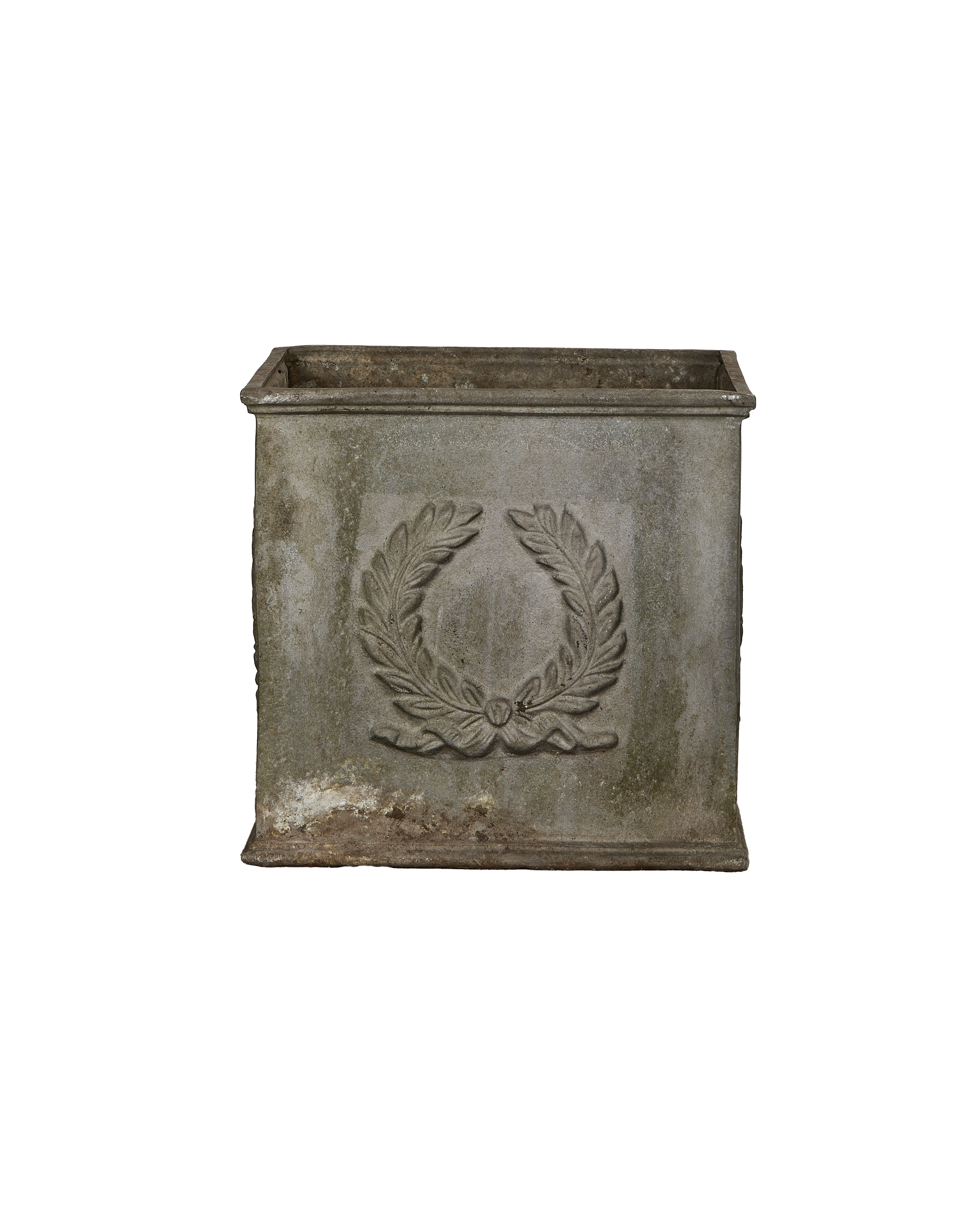 Olive Ateliers - Square Zinc Planter