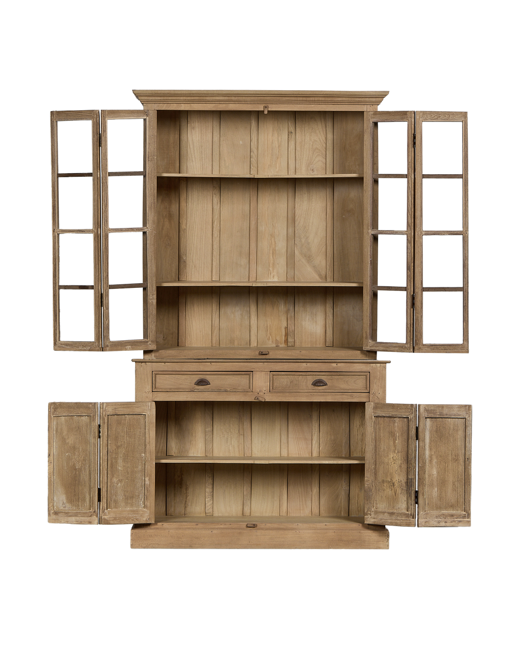 Olive Ateliers - Wood Cabinet - Bleached