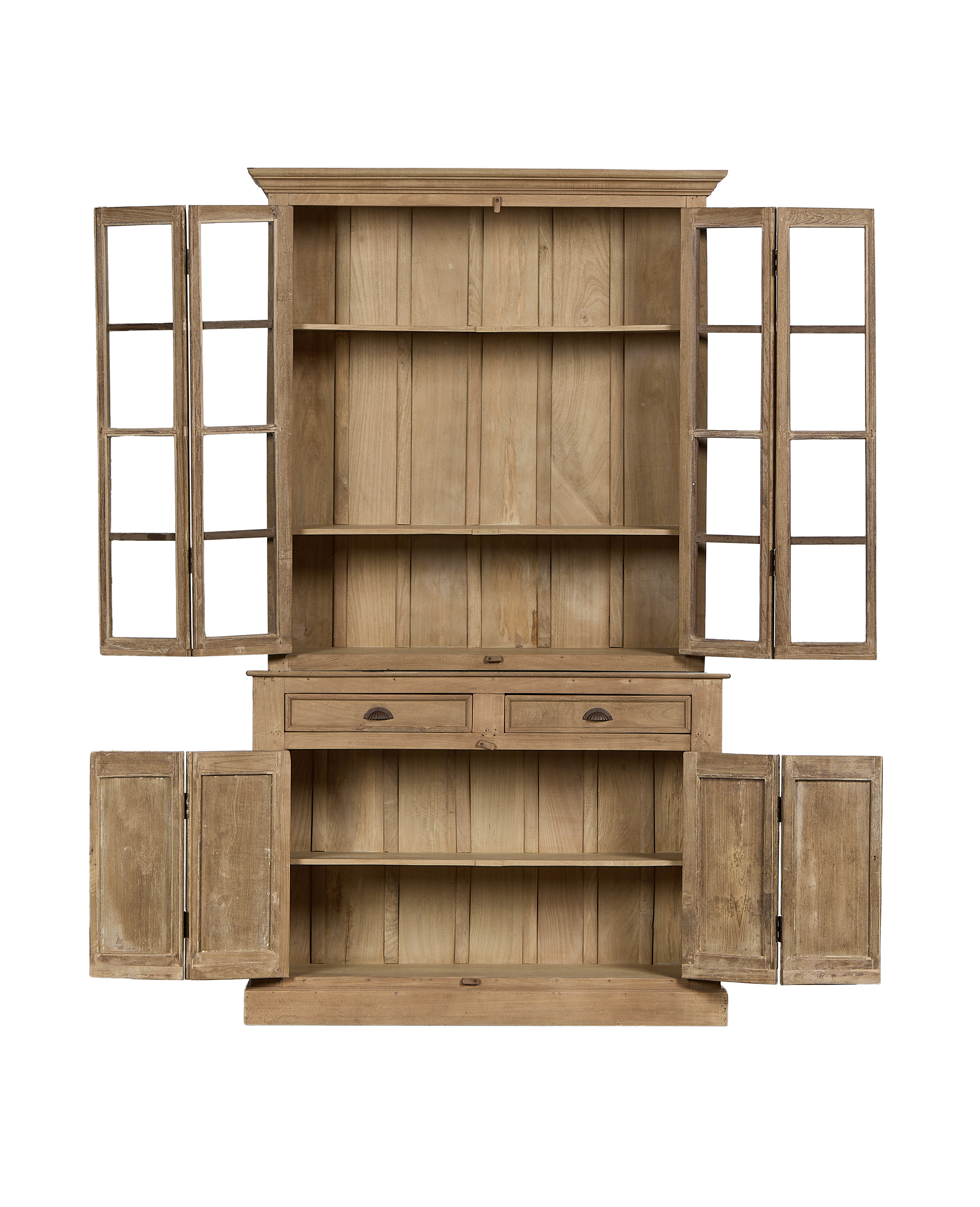 Olive Ateliers - Wood Cabinet - Bleached