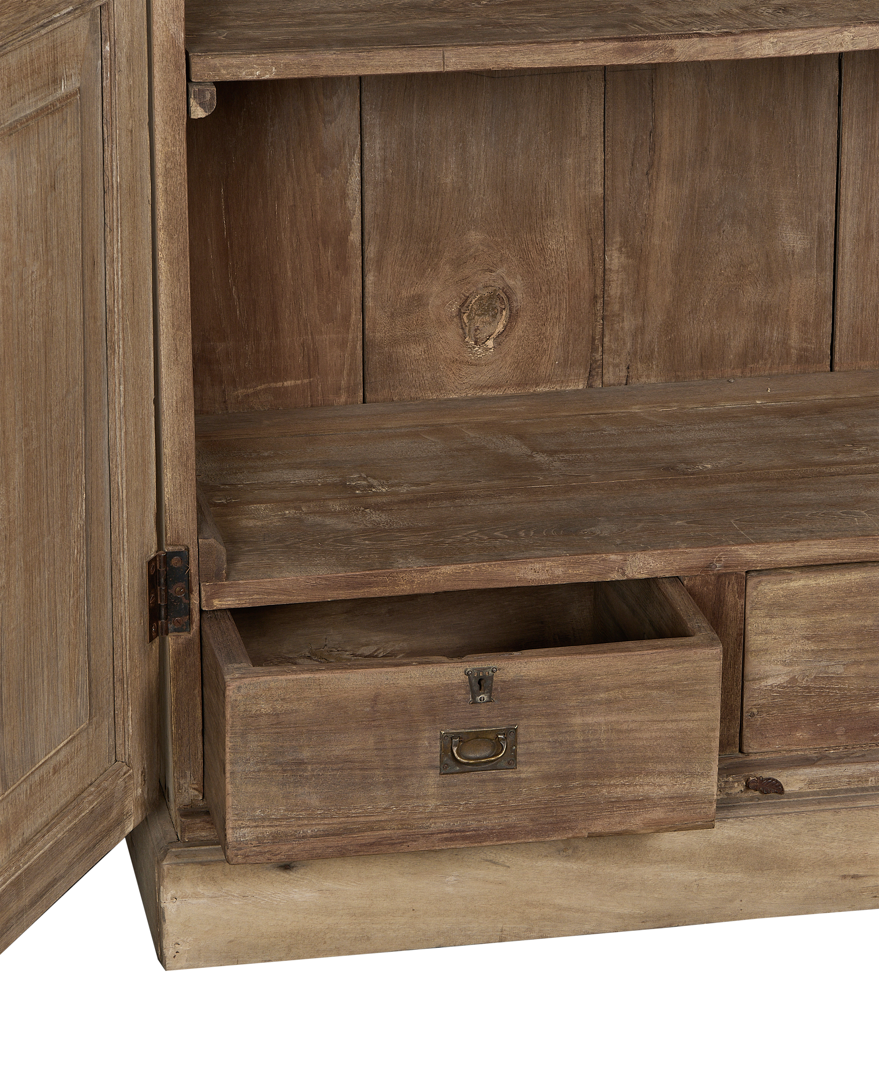 Olive Ateliers - Wood Cabinet - Bleached
