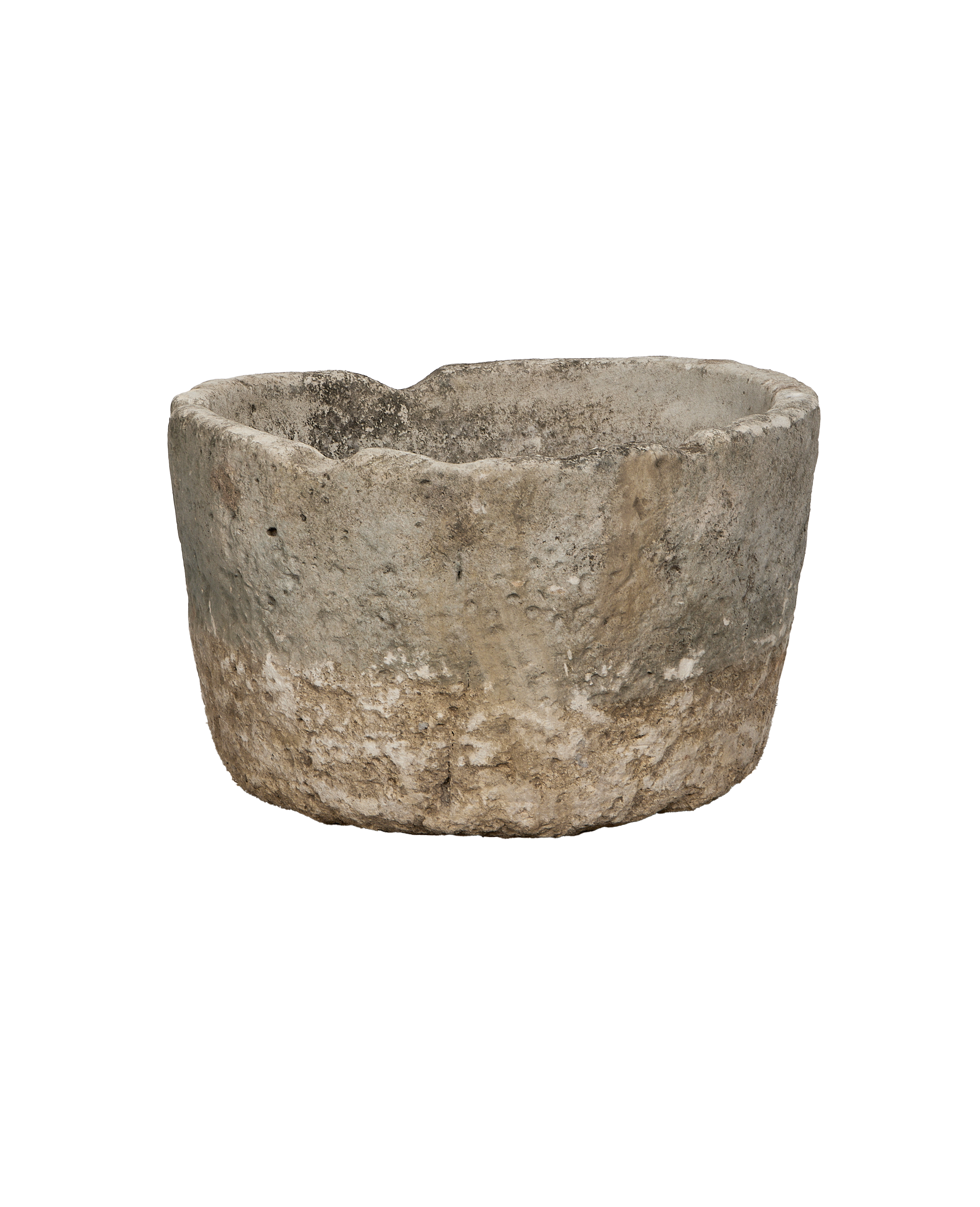 Olive Ateliers - Limestone Trough - Round