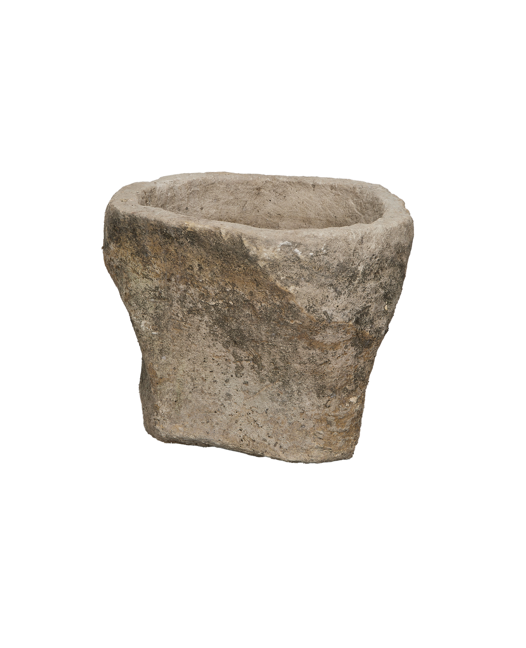 Olive Ateliers - Limestone Trough - Round