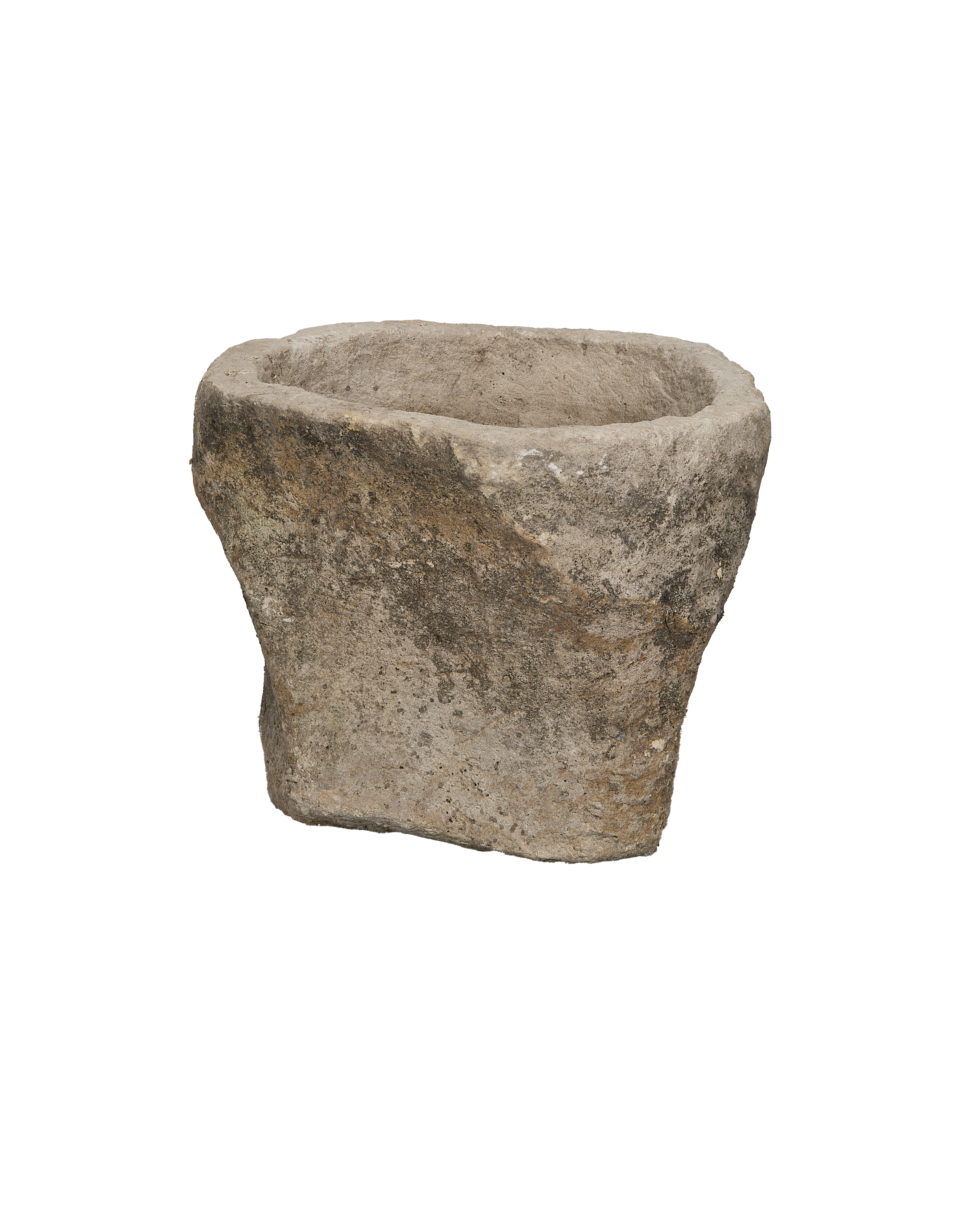 Olive Ateliers - Limestone Trough - Round