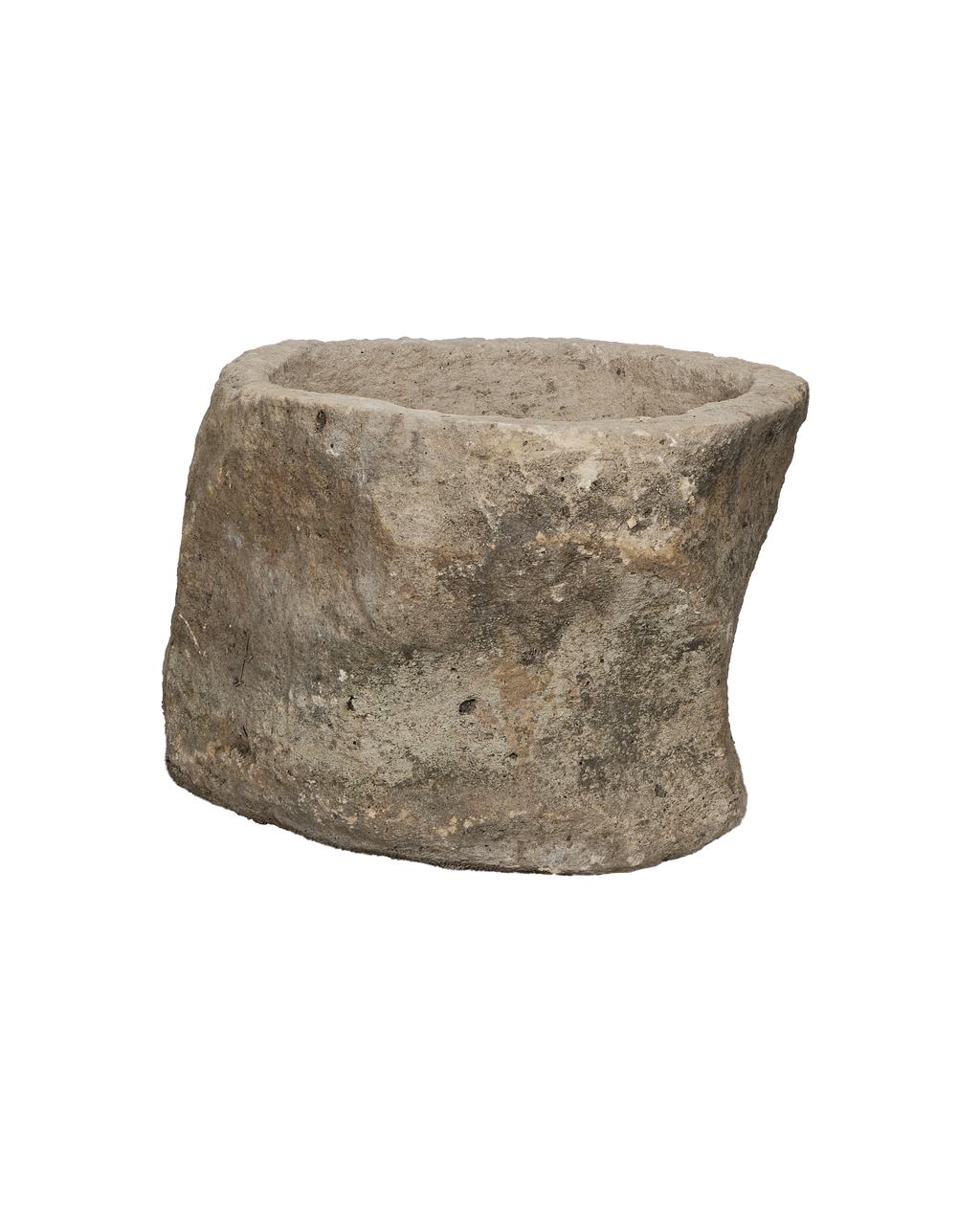 Olive Ateliers - Limestone Trough - Round