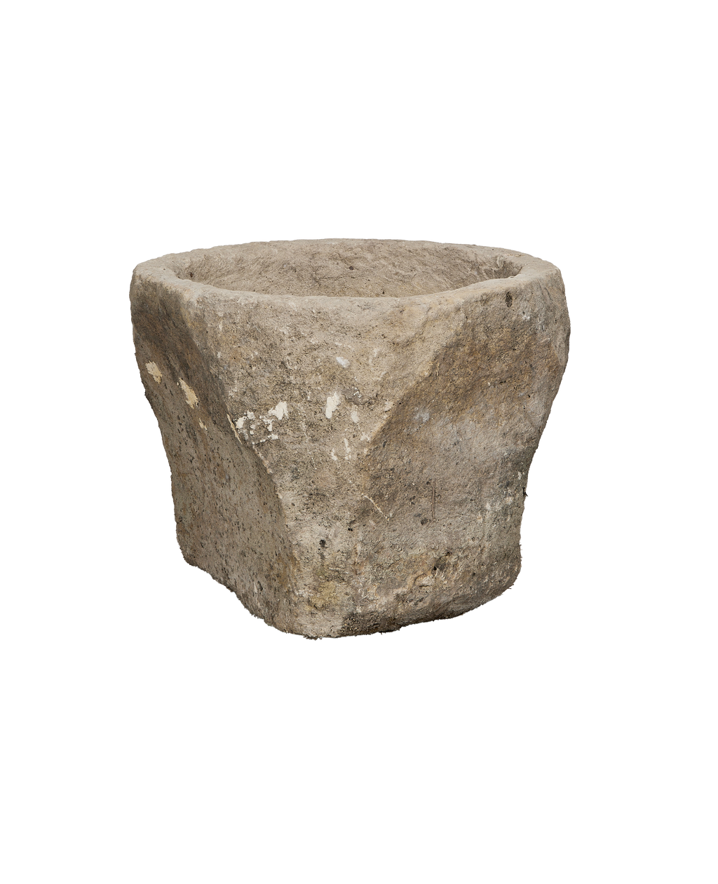 Olive Ateliers - Limestone Trough - Round