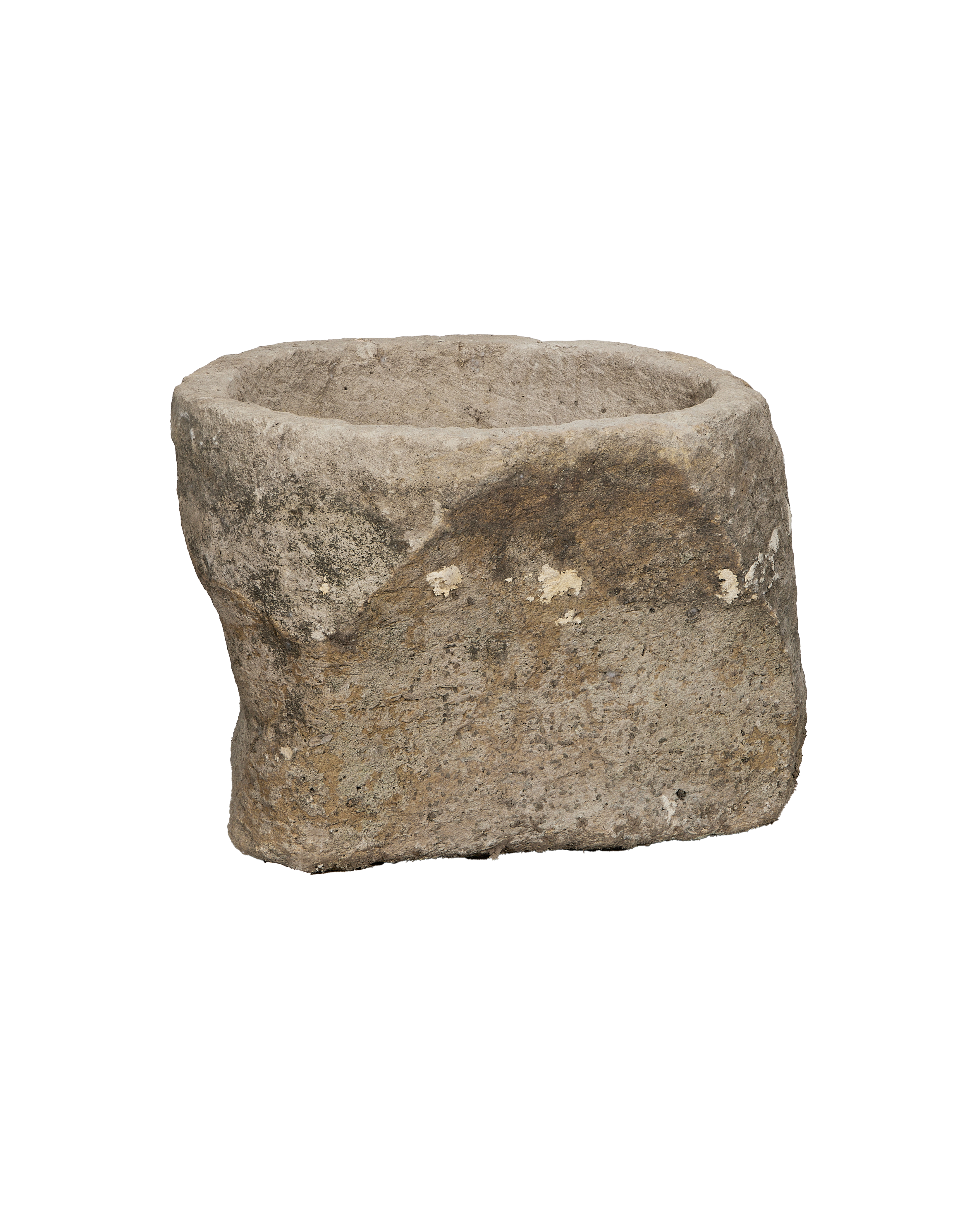 Olive Ateliers - Limestone Trough - Round
