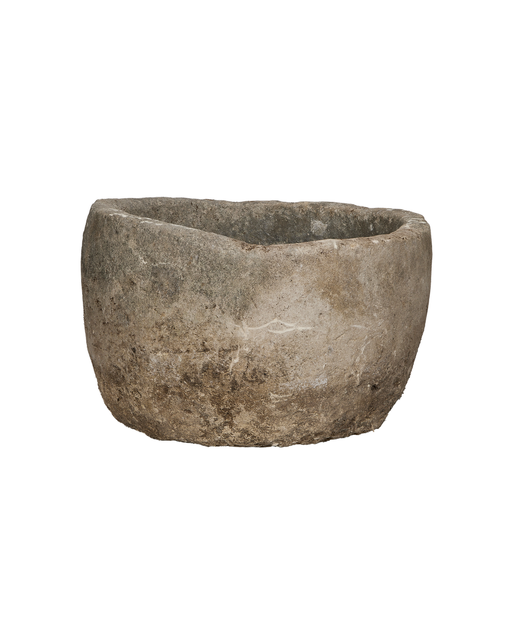 Olive Ateliers - Limestone Trough - Round