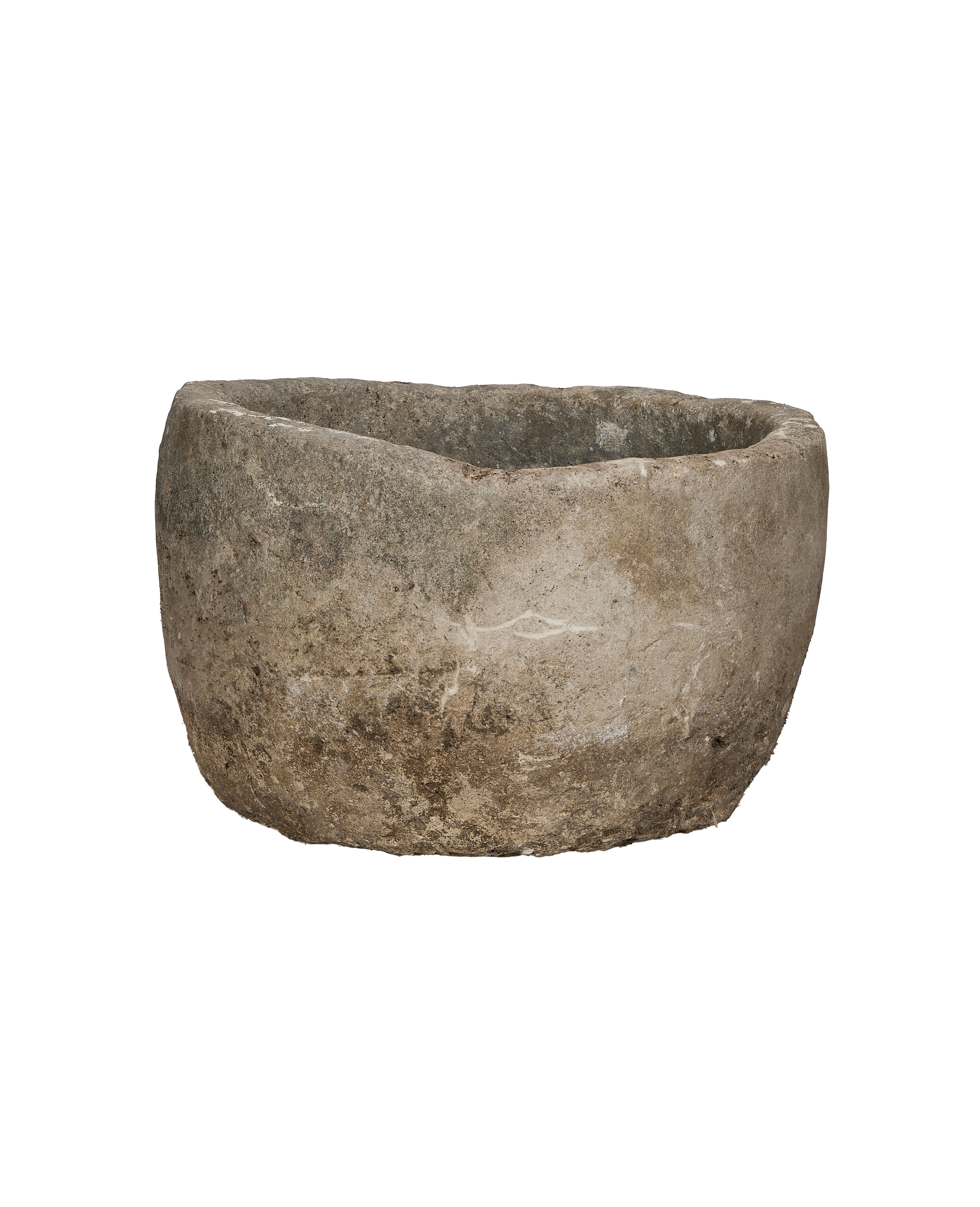 Olive Ateliers - Limestone Trough - Round
