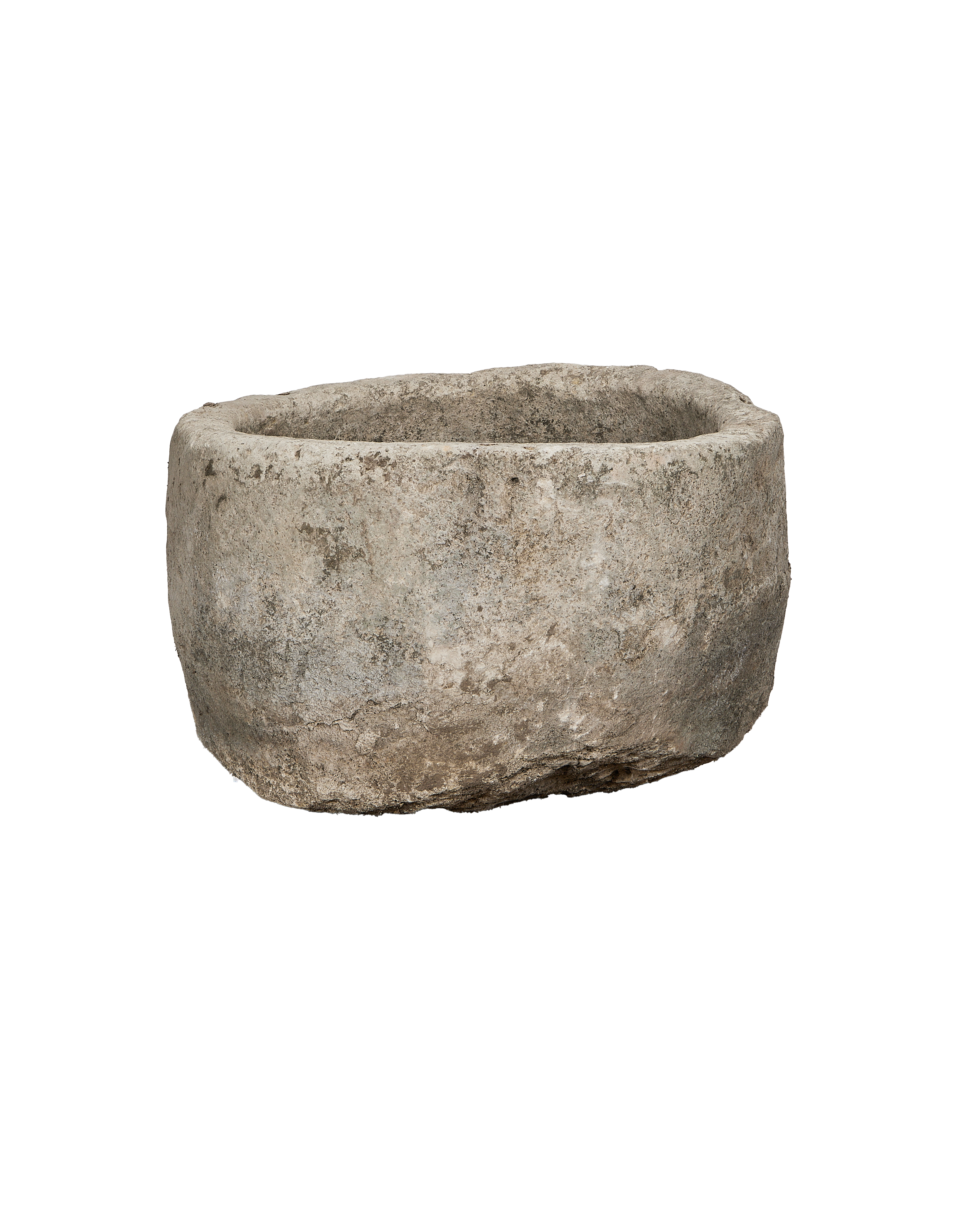 Olive Ateliers - Limestone Trough - Round