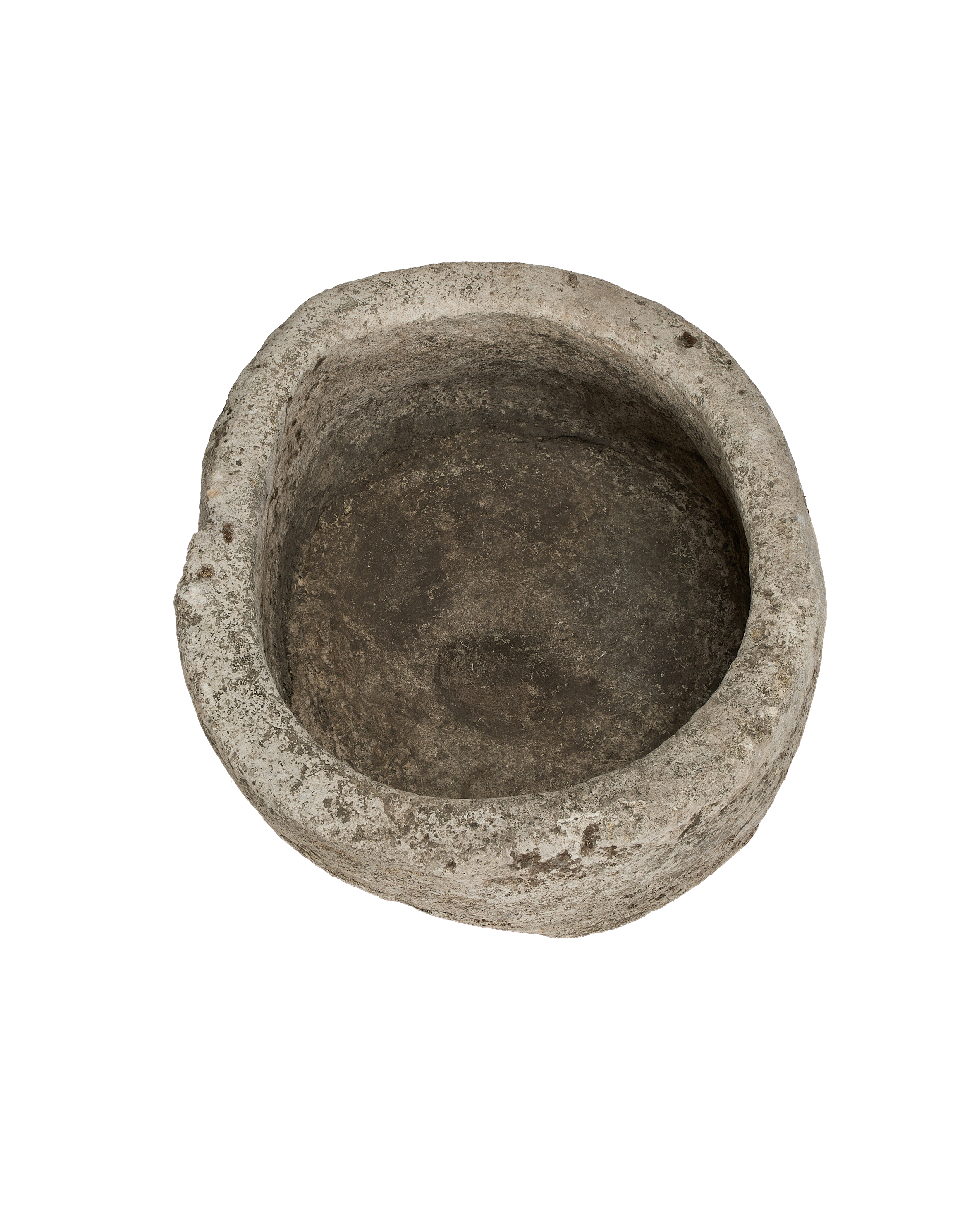 Olive Ateliers - Limestone Trough - Round