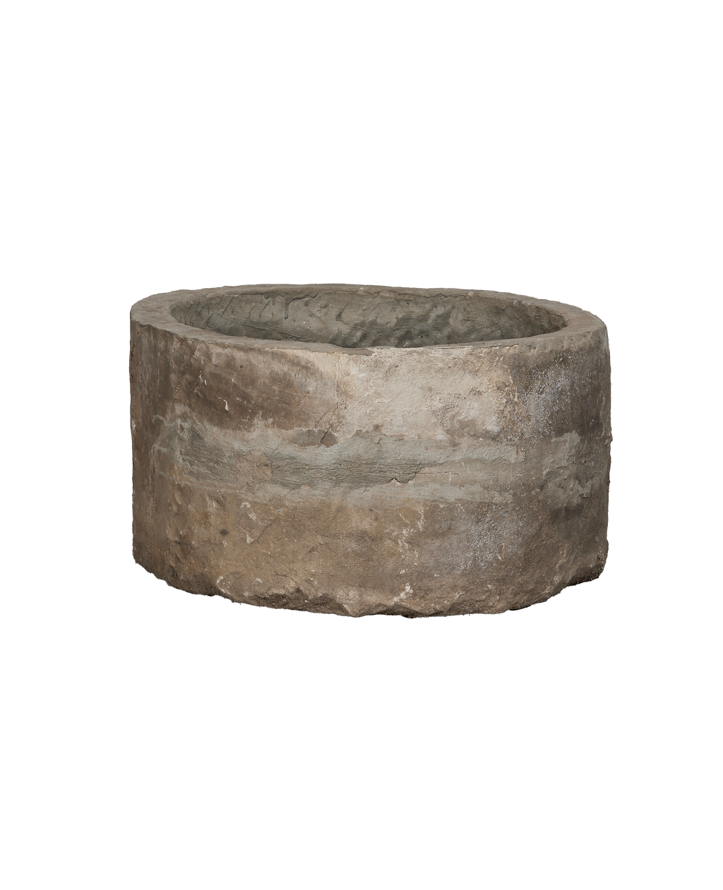 Olive Ateliers - Limestone Trough - Round