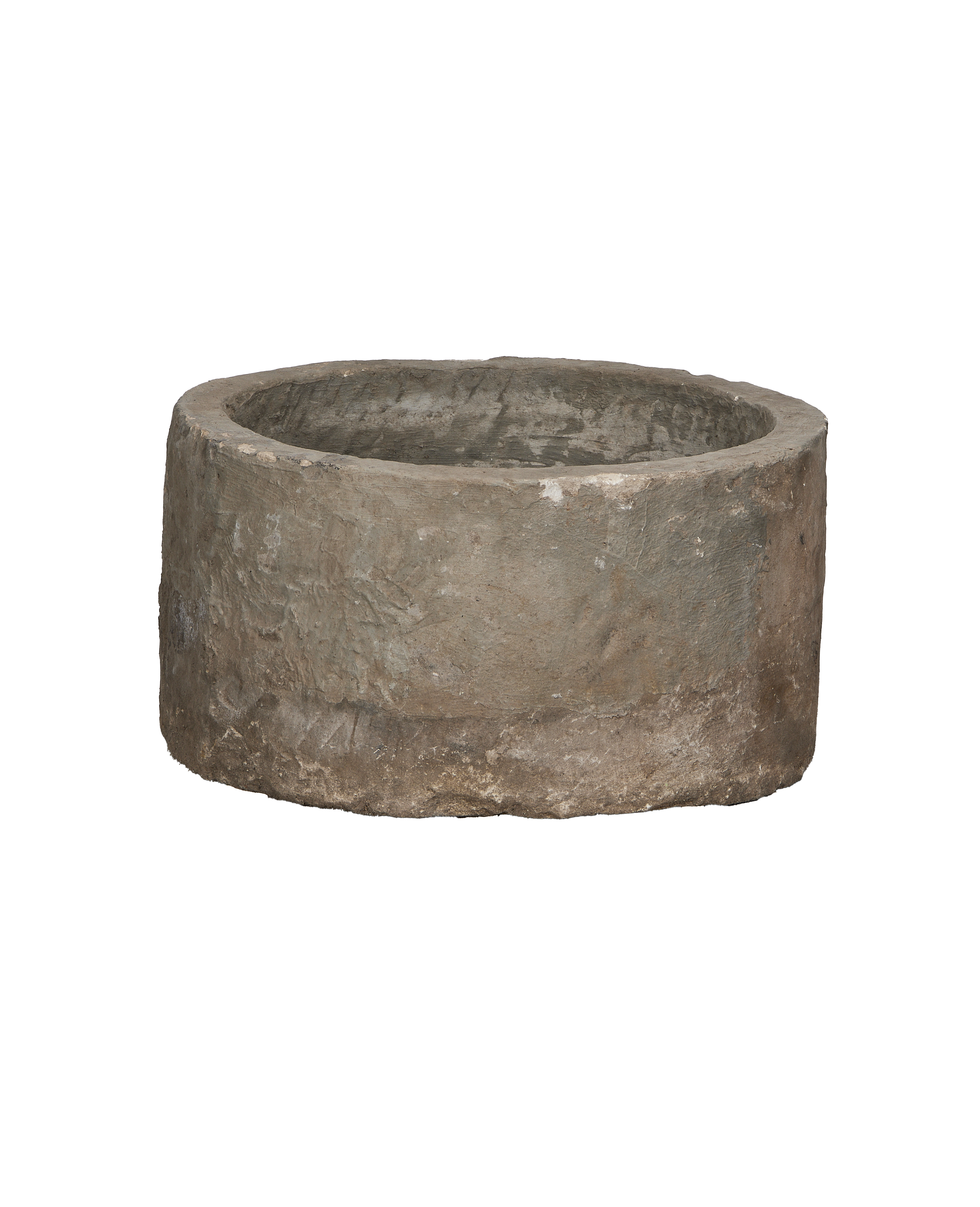 Olive Ateliers - Limestone Trough - Round