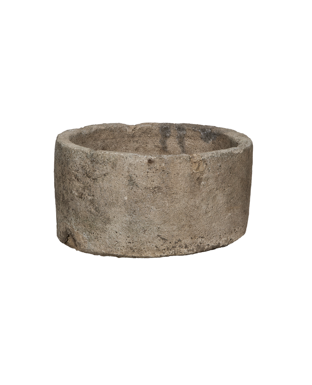 Olive Ateliers - Limestone Trough - Round