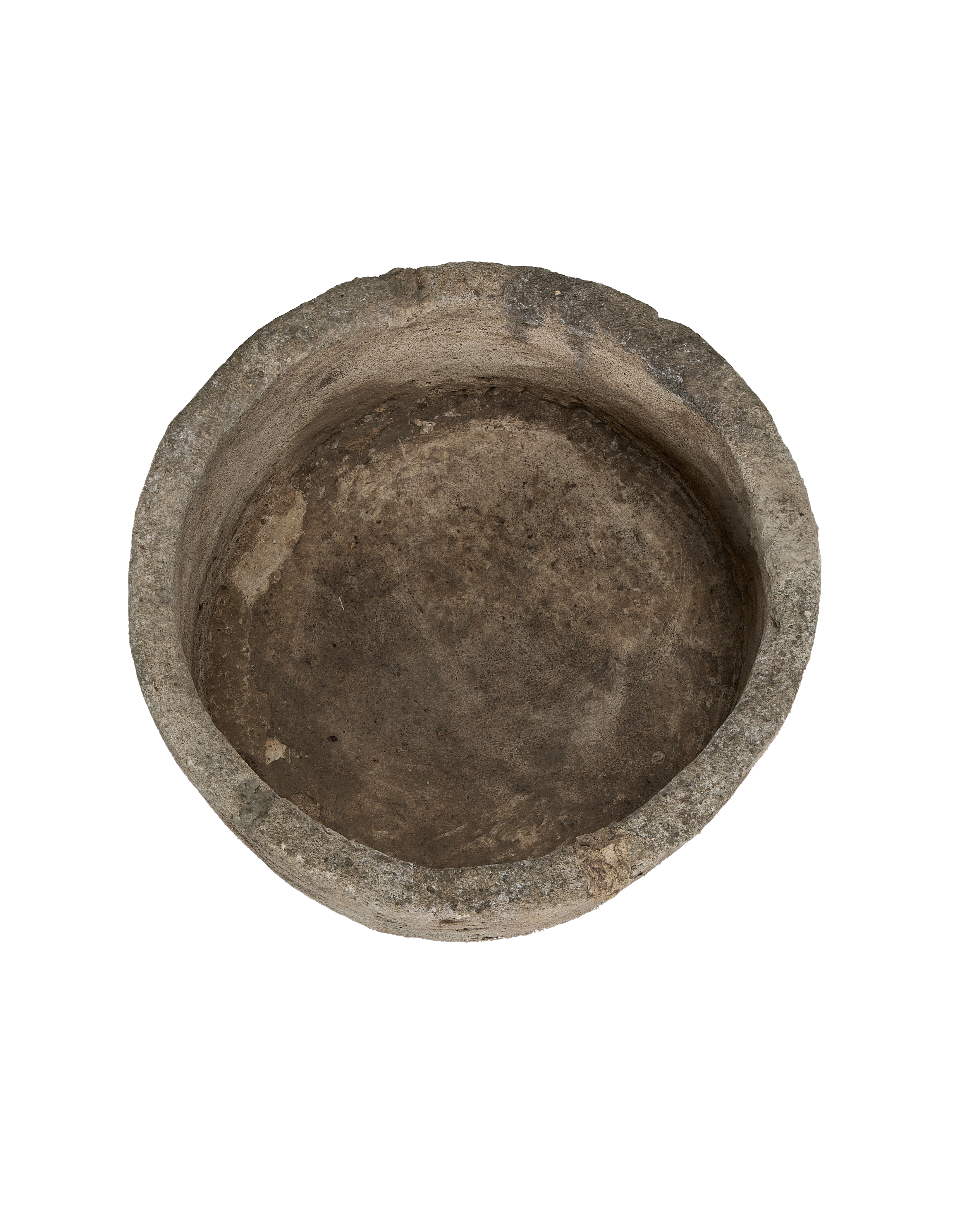Olive Ateliers - Limestone Trough - Round