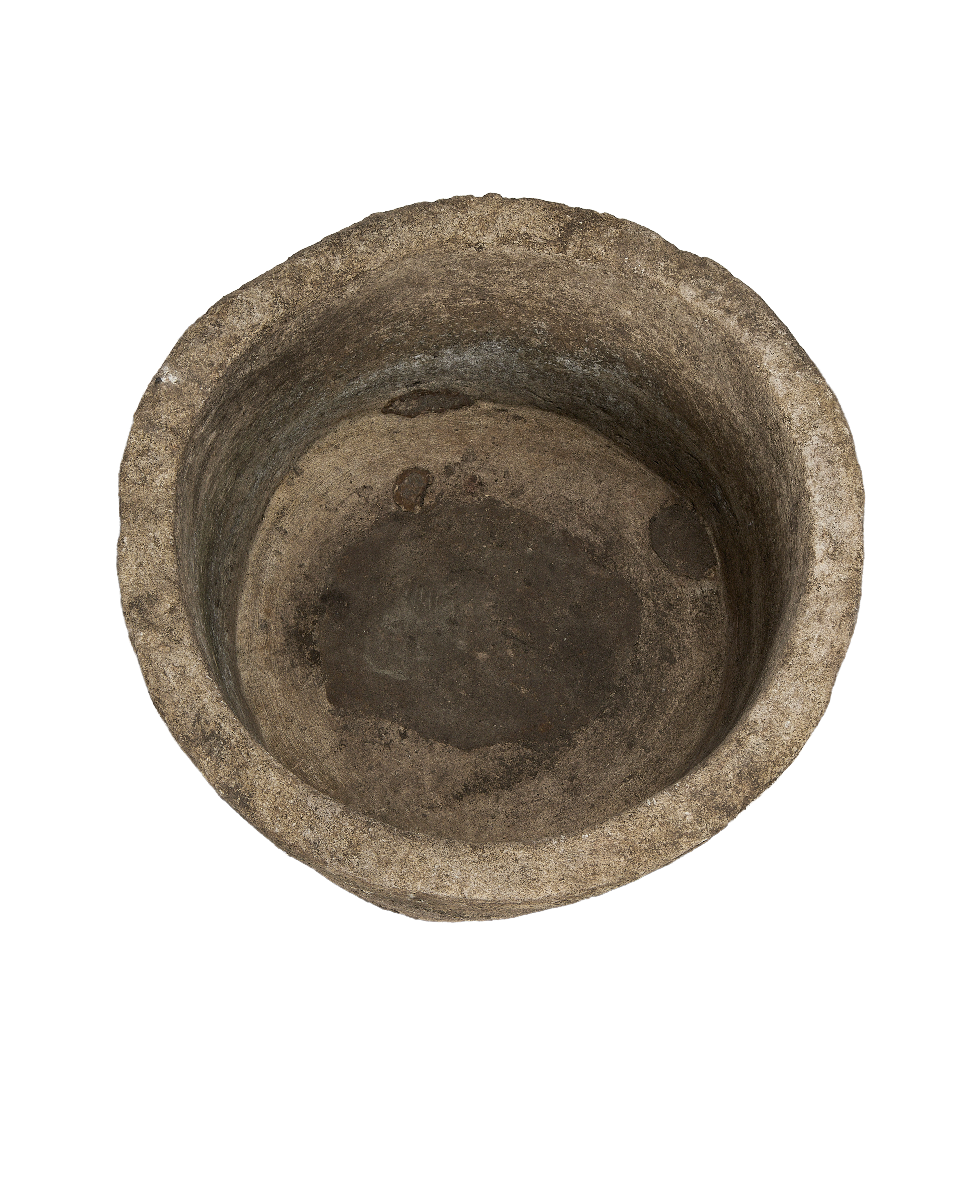 Olive Ateliers - Limestone Trough - Round