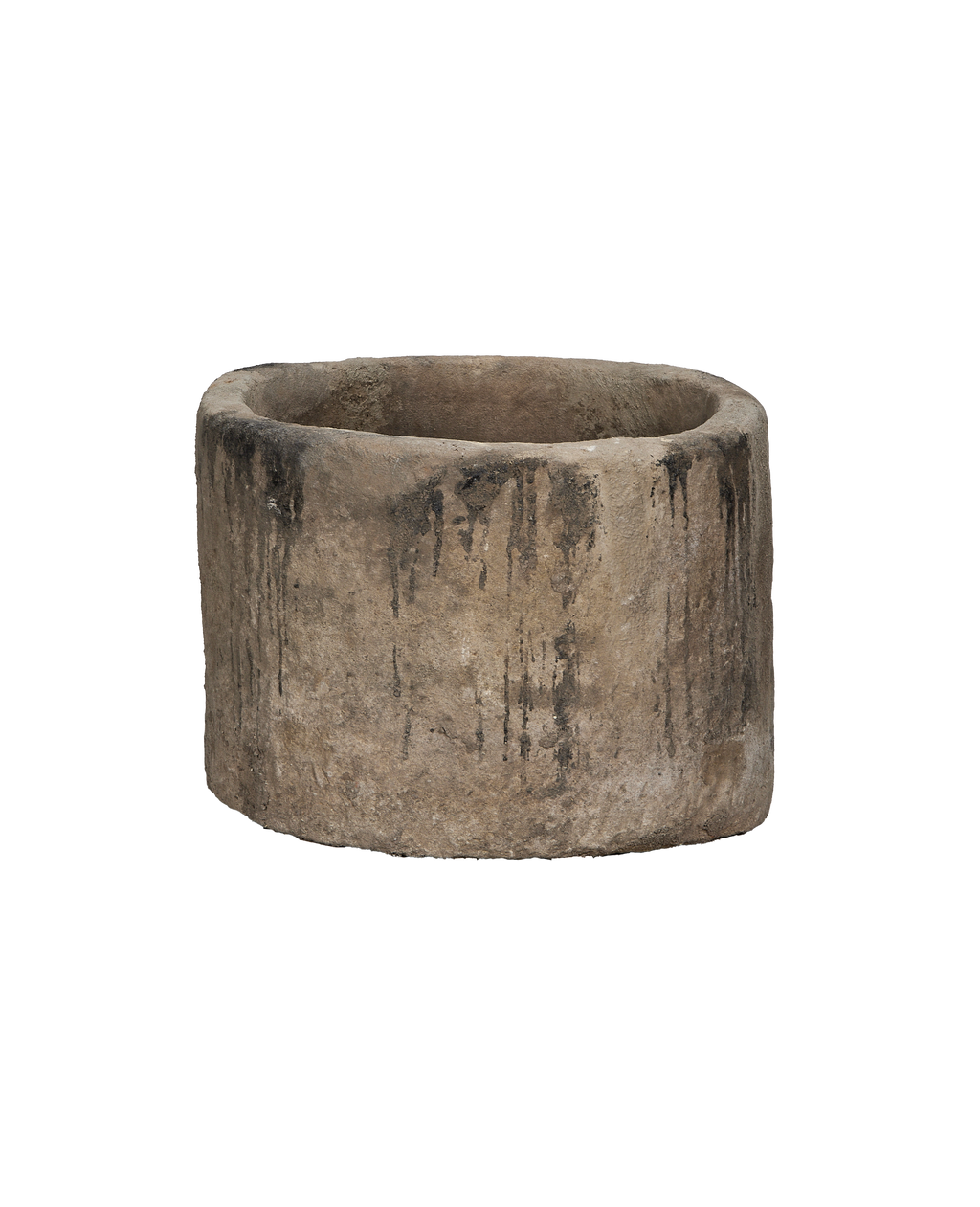 Olive Ateliers - Limestone Trough - Round