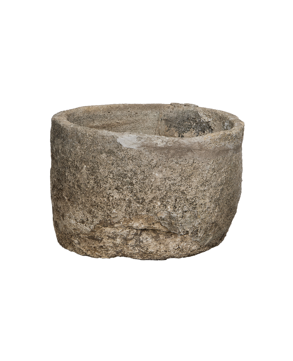 Olive Ateliers - Limestone Trough - Round