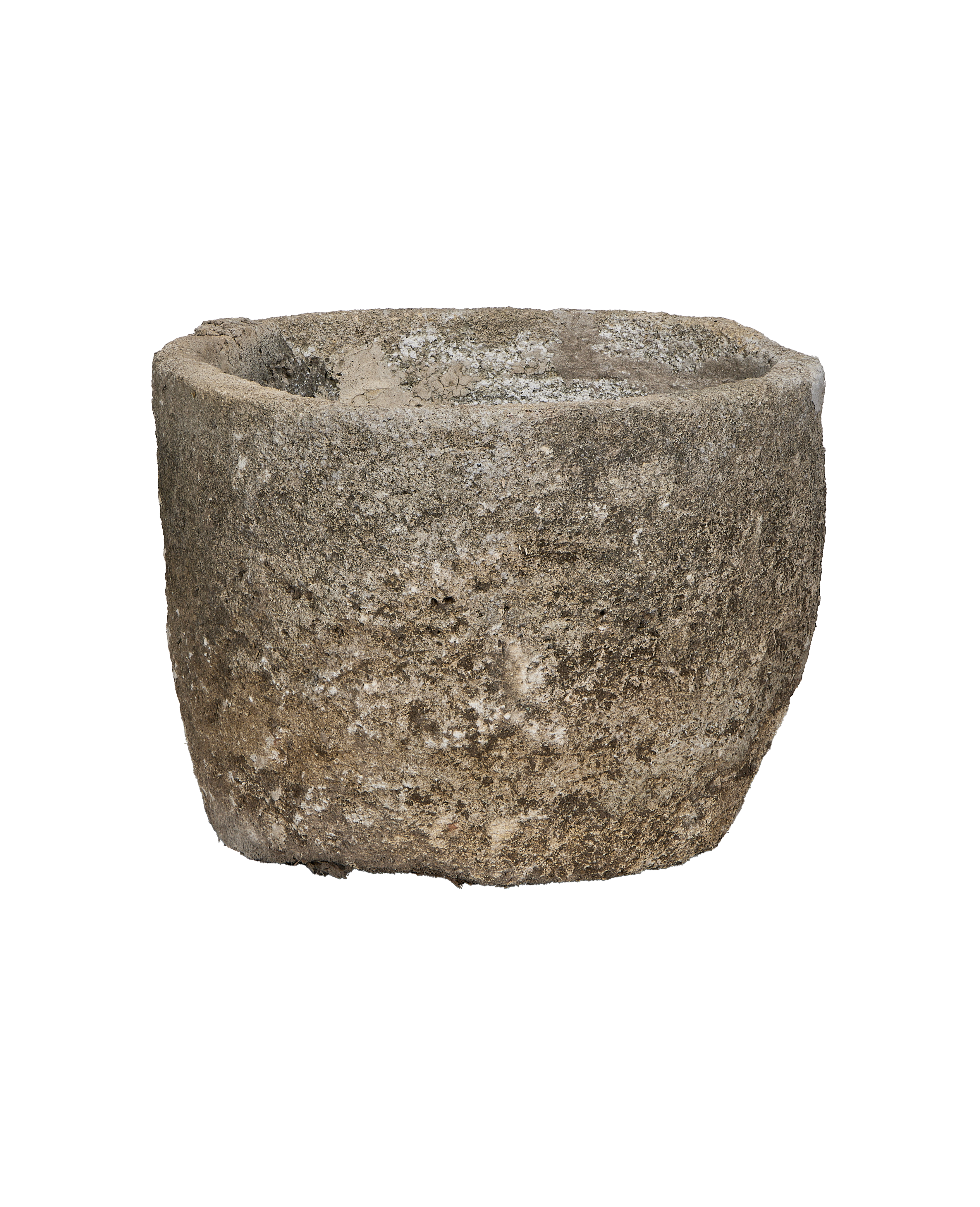 Olive Ateliers - Limestone Trough - Round