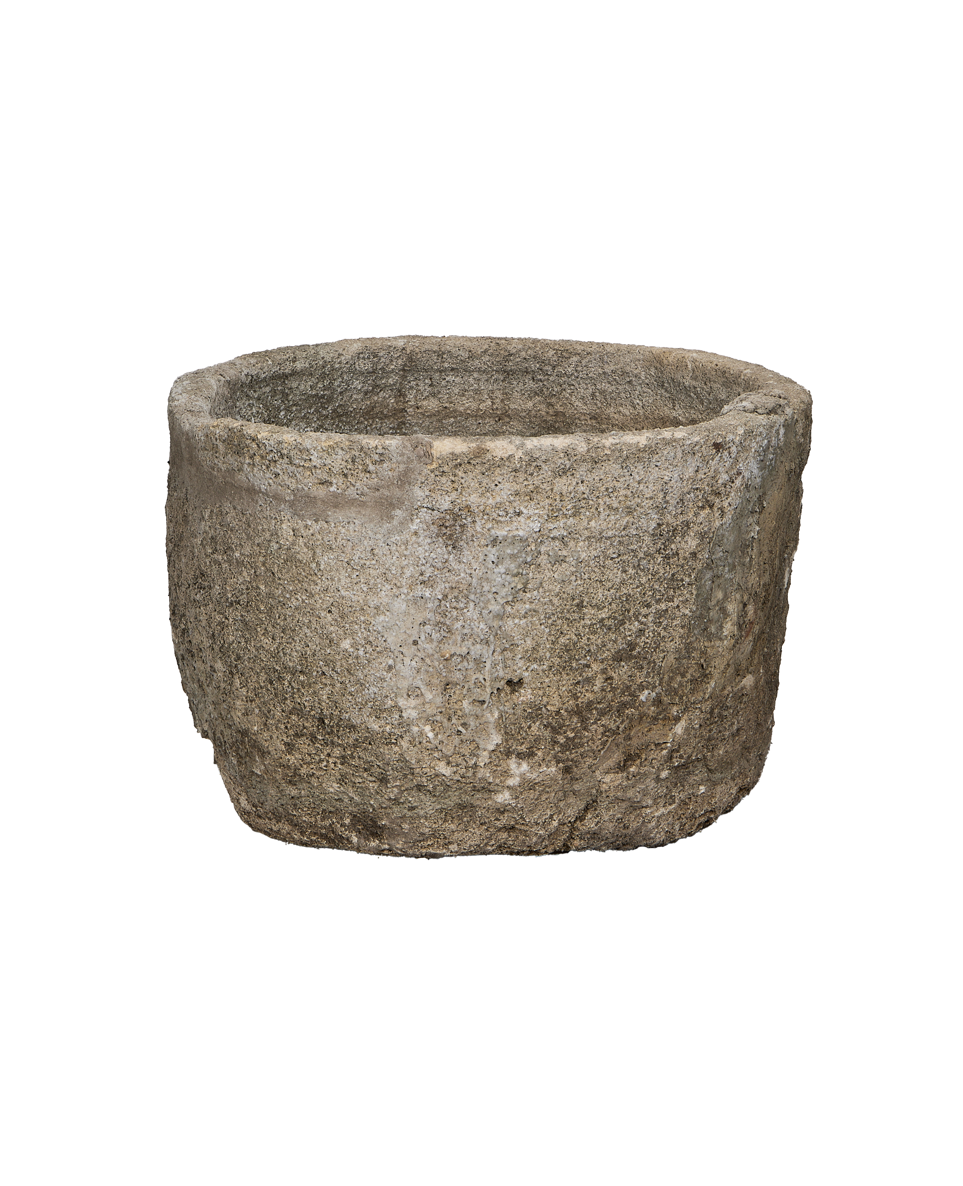 Olive Ateliers - Limestone Trough - Round