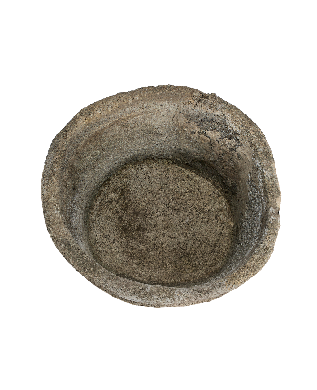 Olive Ateliers - Limestone Trough - Round