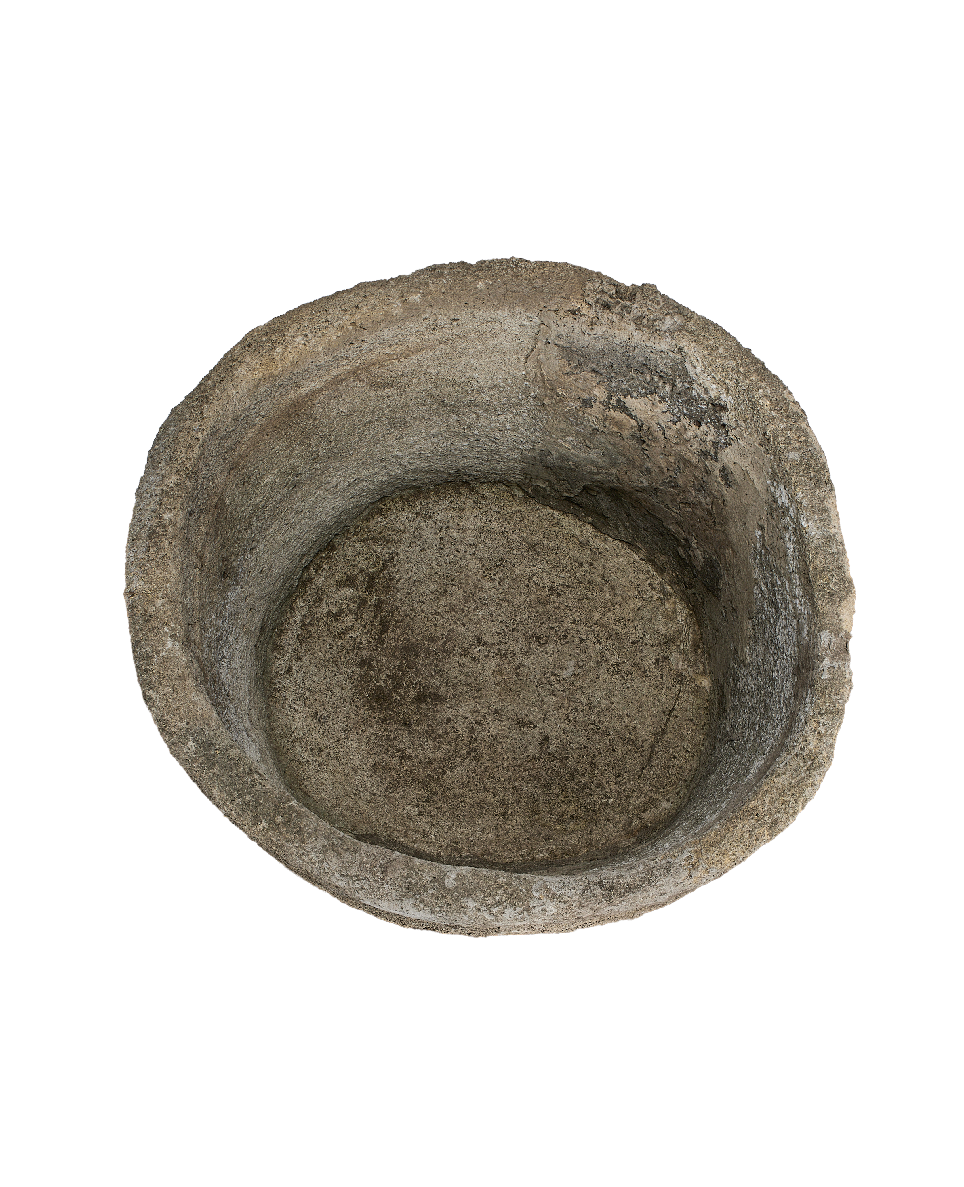 Olive Ateliers - Limestone Trough - Round