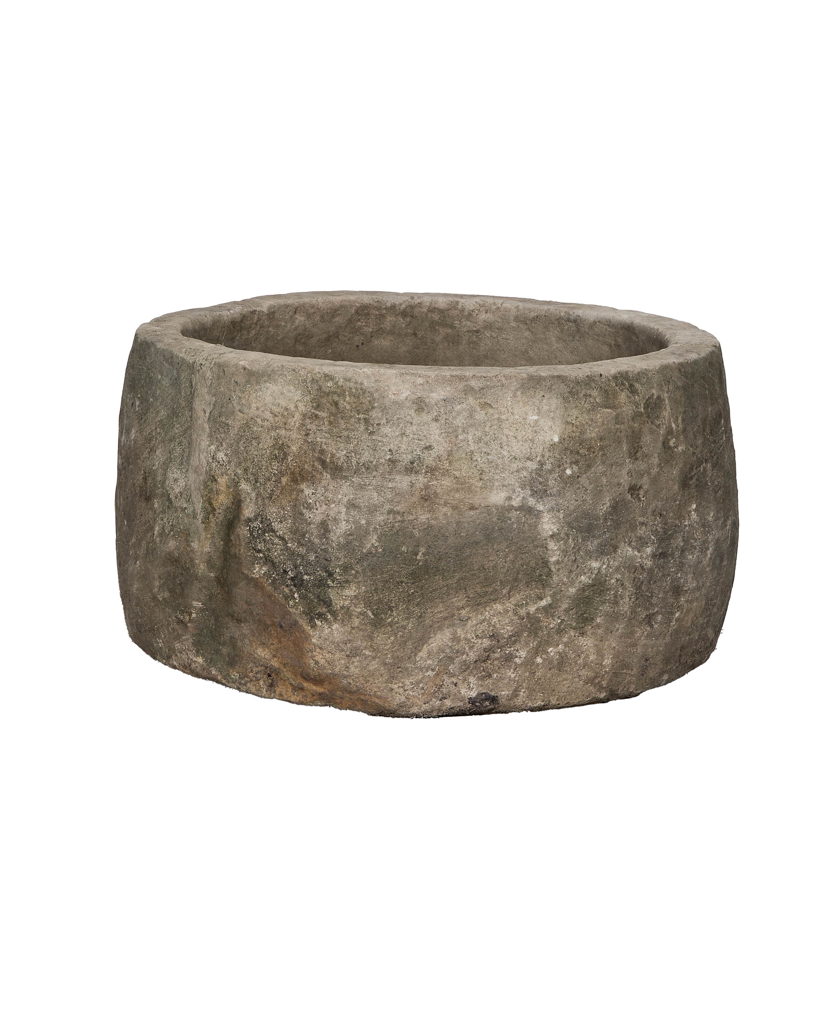 Olive Ateliers - Limestone Trough - Round