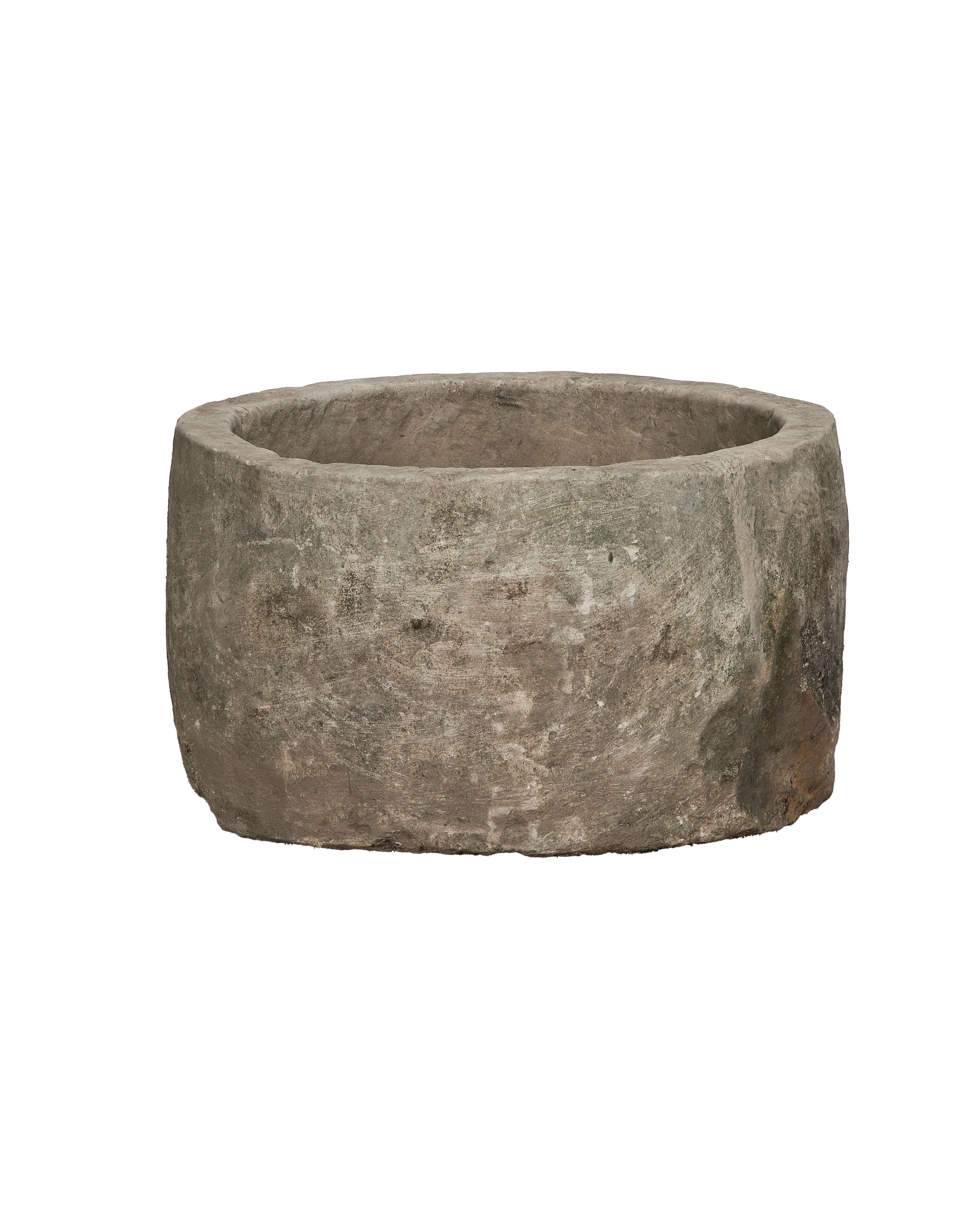 Olive Ateliers - Limestone Trough - Round