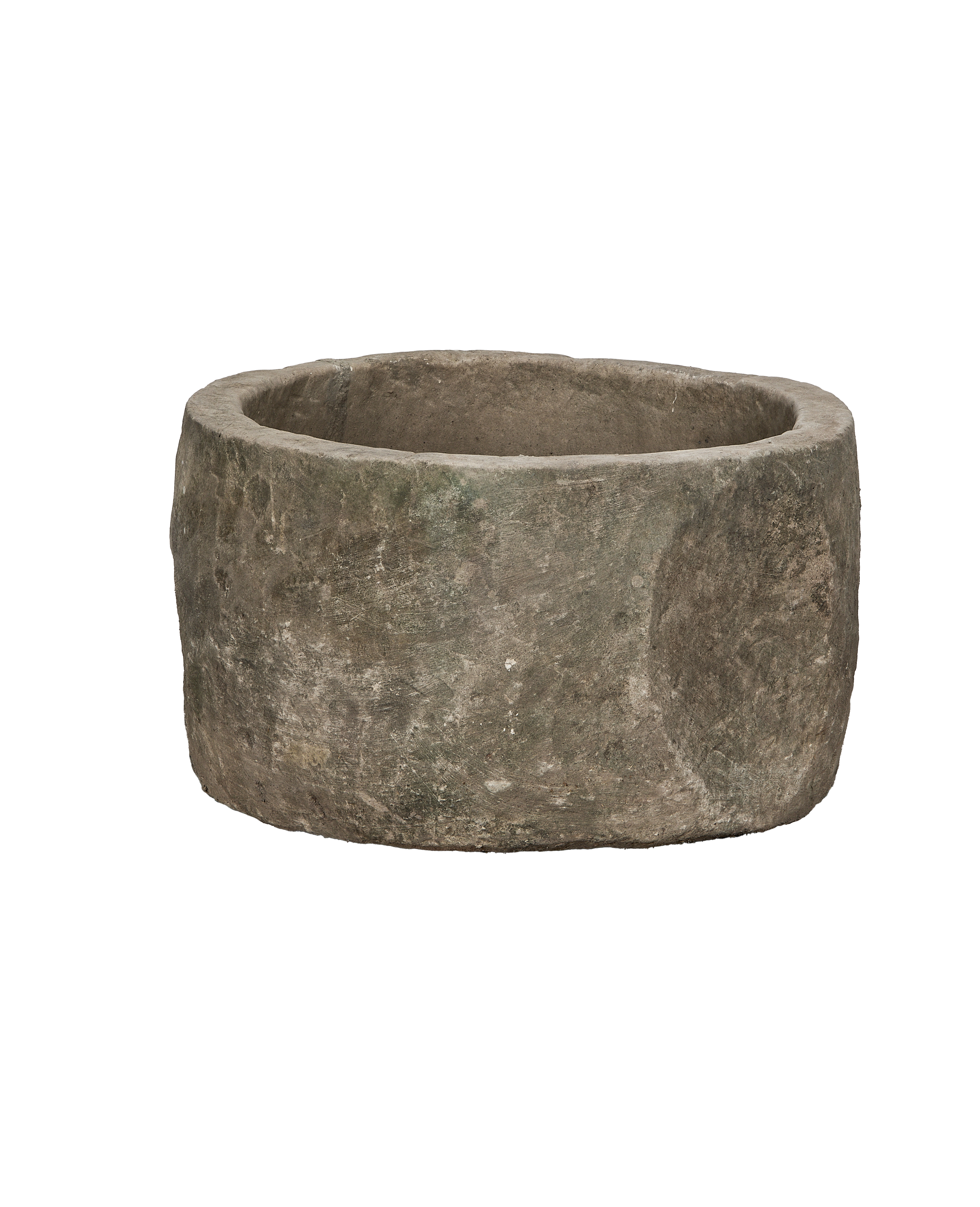 Olive Ateliers - Limestone Trough - Round