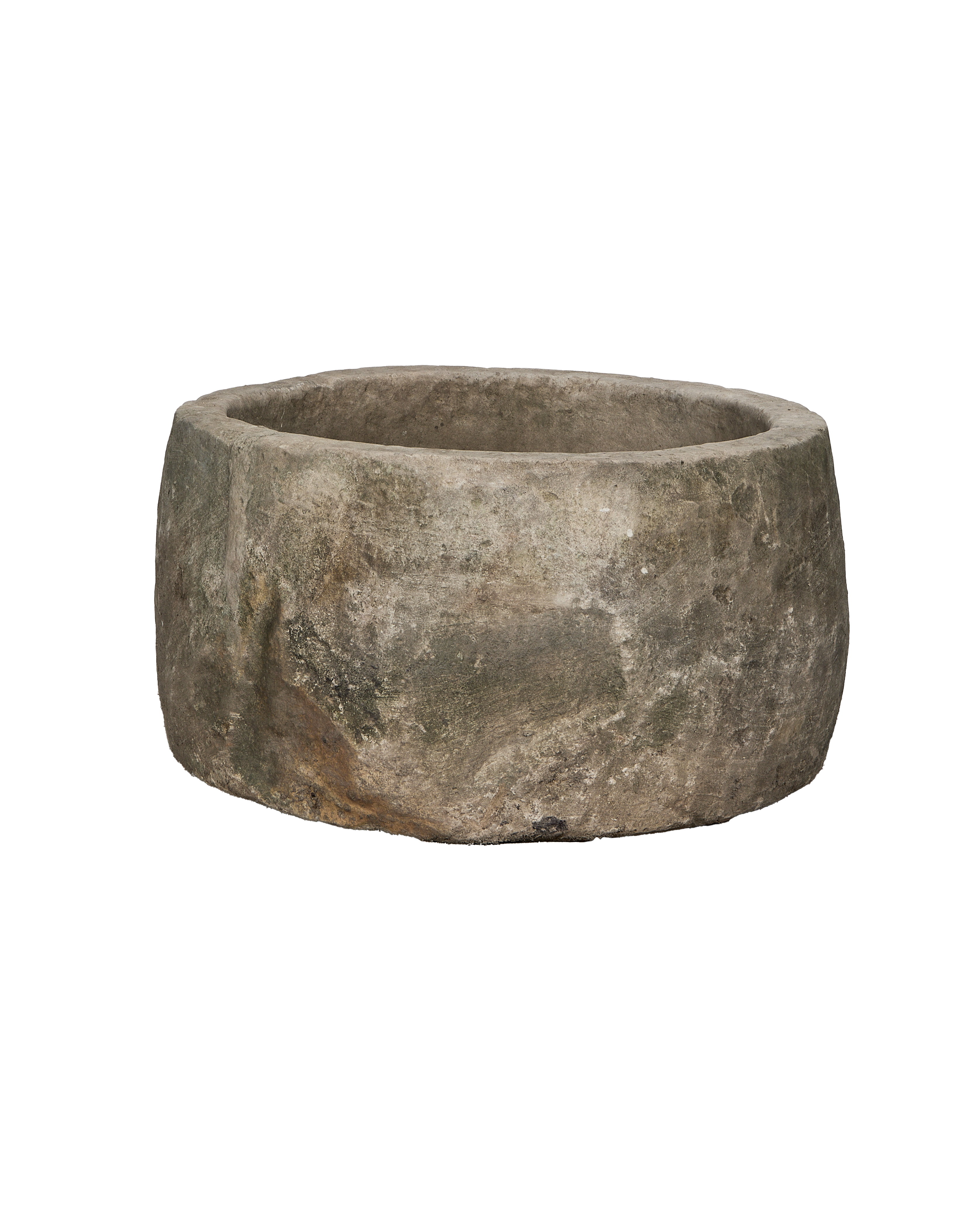 Olive Ateliers - Limestone Trough - Round